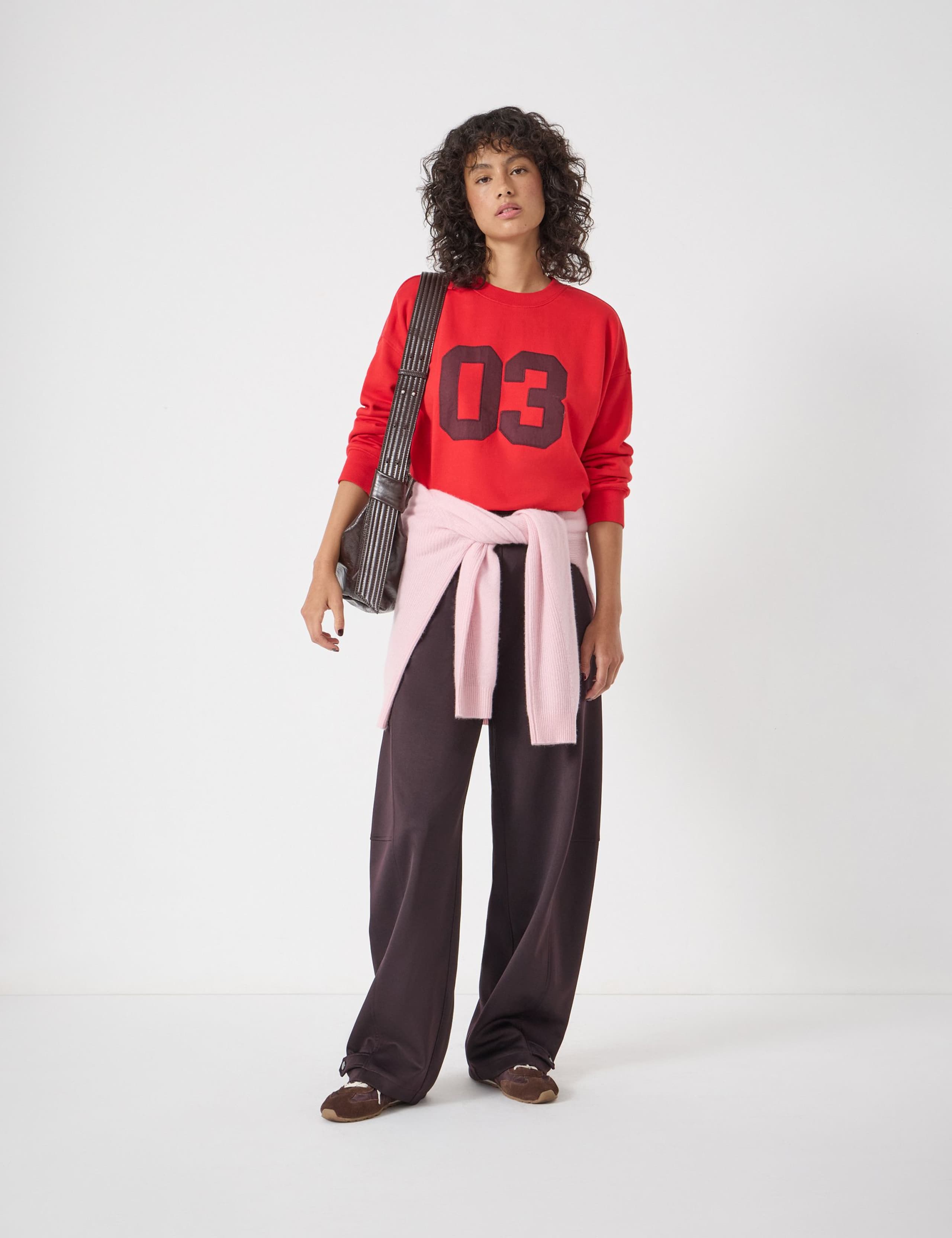 Pure Cotton Number Graphic Sweatshirt 3 of 5