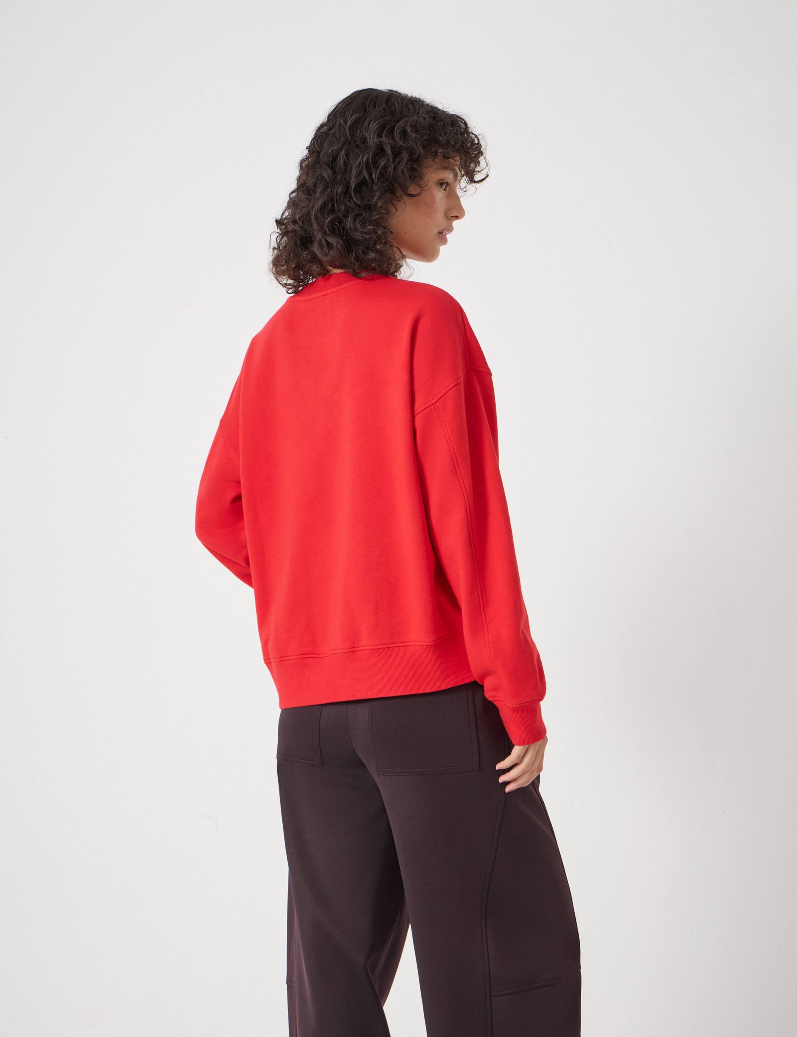 Pure Cotton Number Graphic Sweatshirt 4 of 5