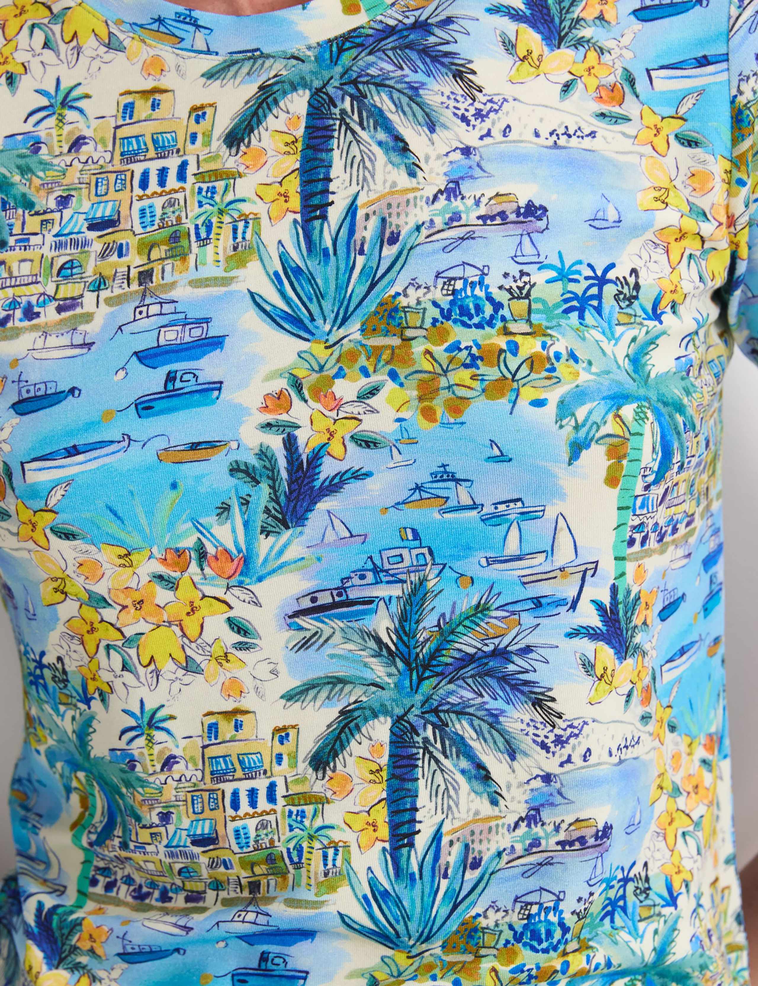 Printed Round Neck T-Shirt 6 of 6