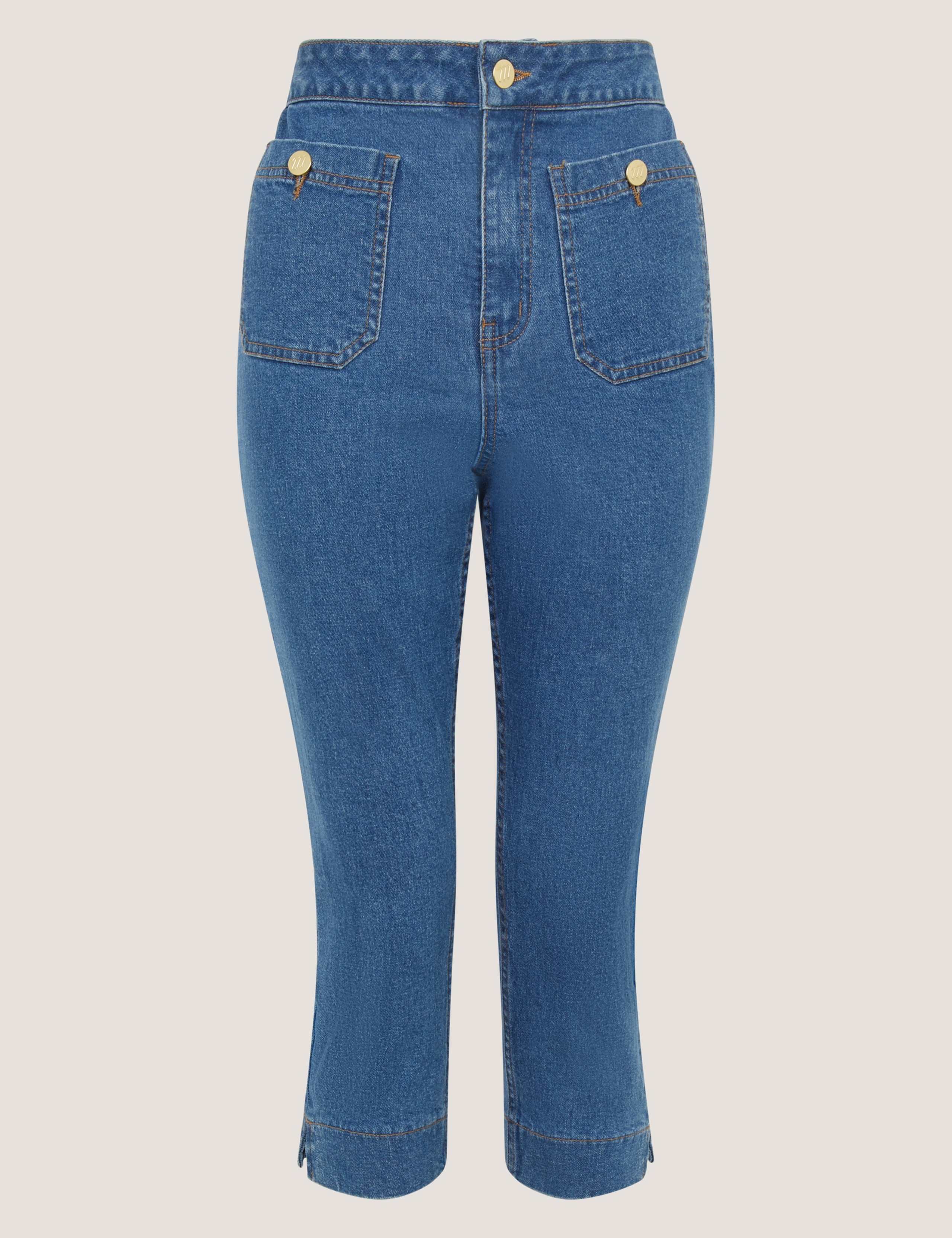 Slim Fit Cropped Jeans 2 of 2