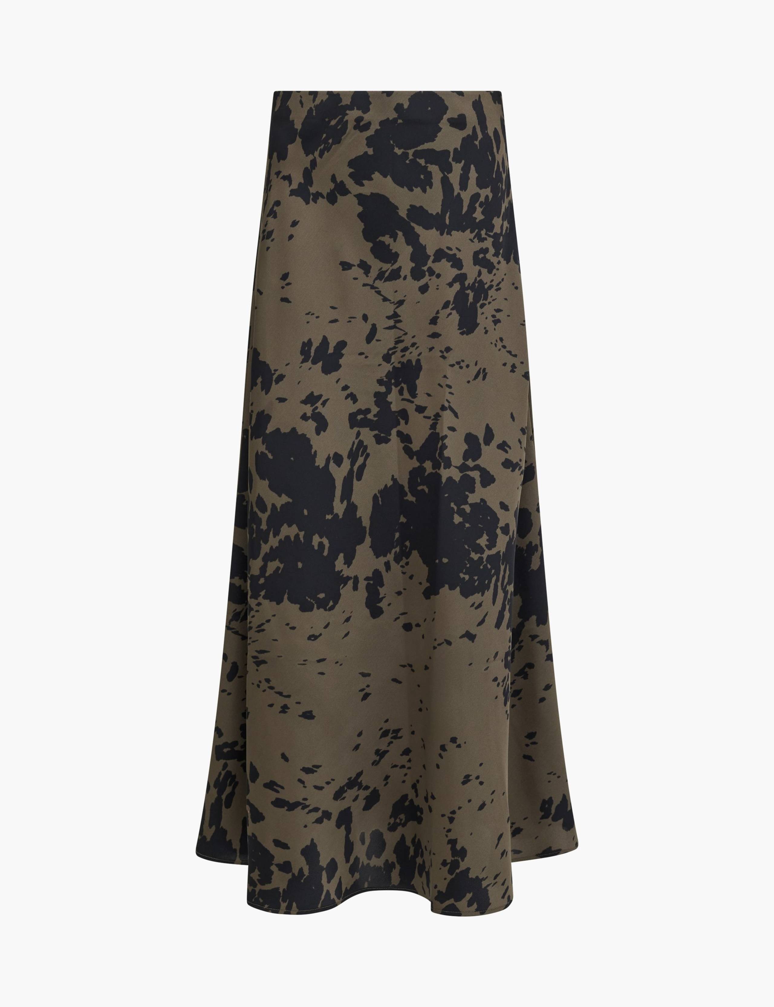 Printed Midi Slip Skirt 2 of 5