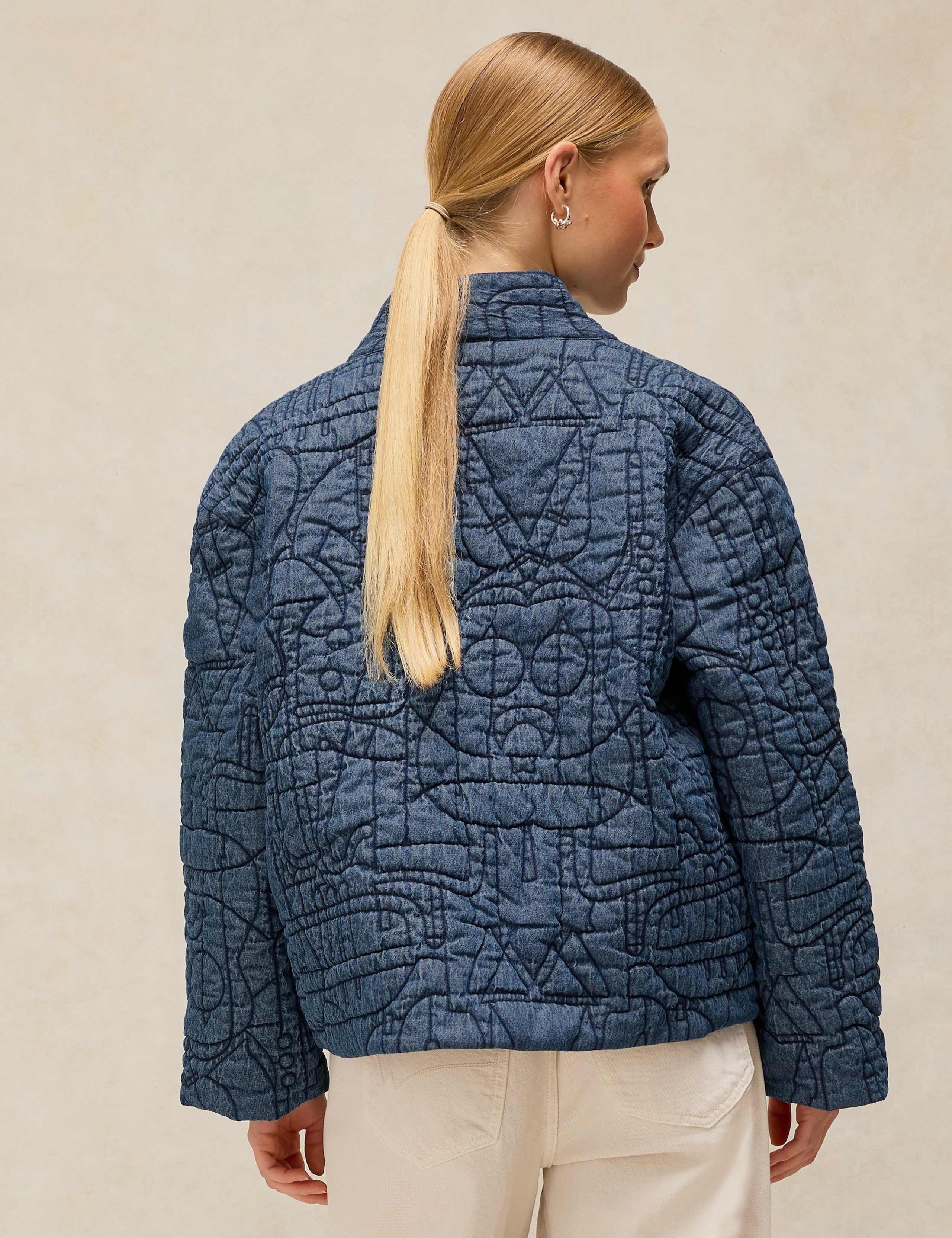 Elodie Pure Cotton Reversible Jacket 3 of 7