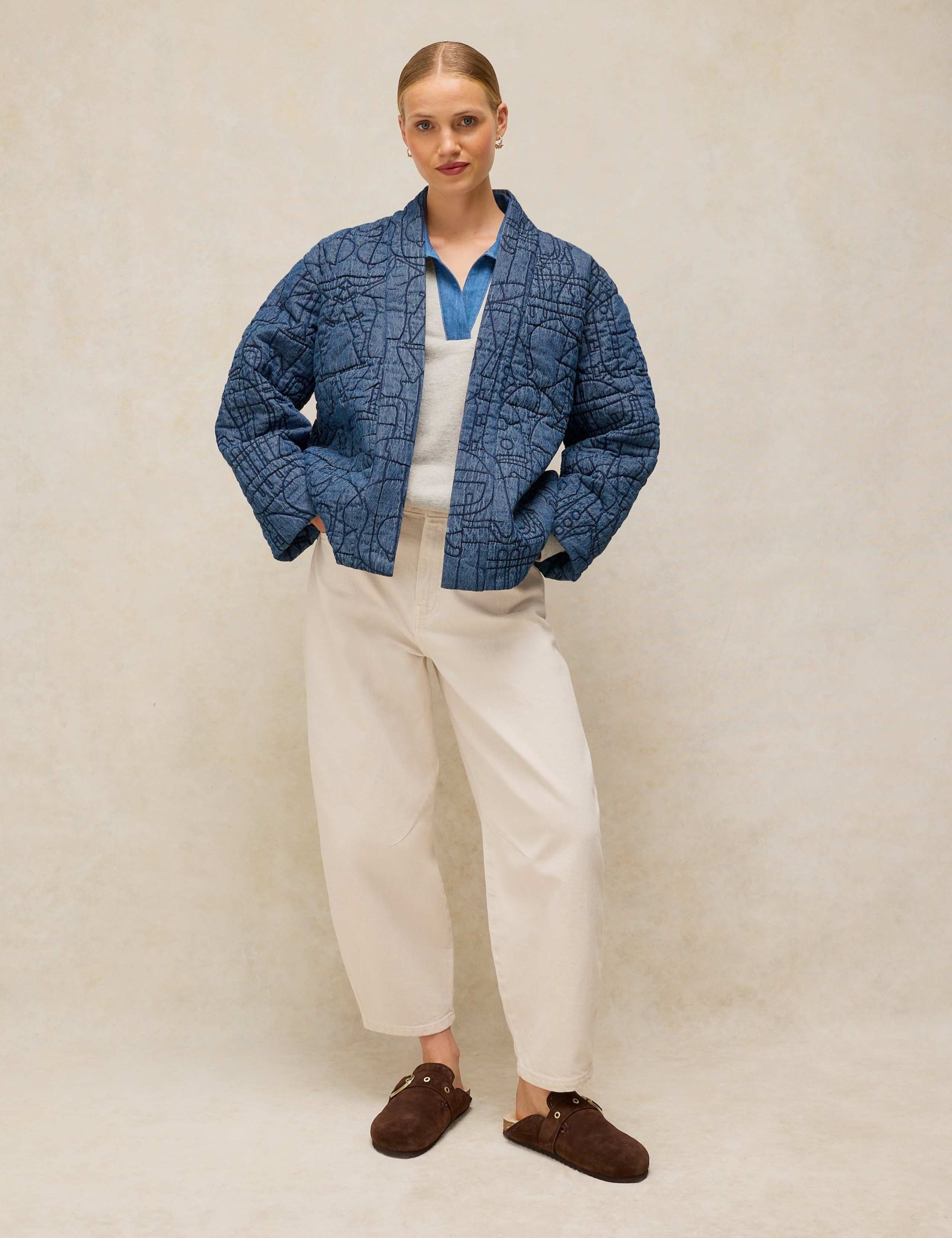 Elodie Pure Cotton Reversible Jacket 4 of 7
