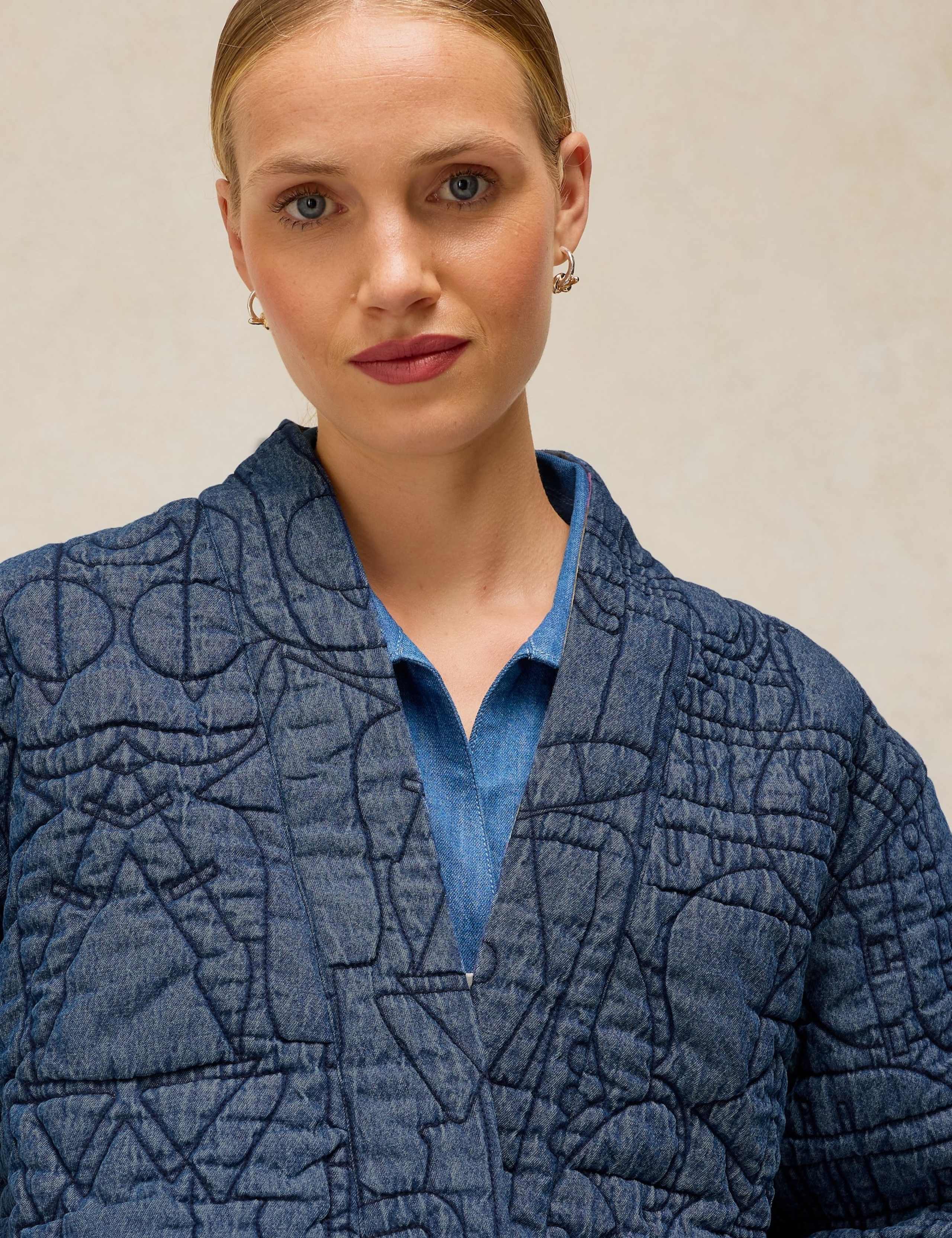 Elodie Pure Cotton Reversible Jacket 5 of 7