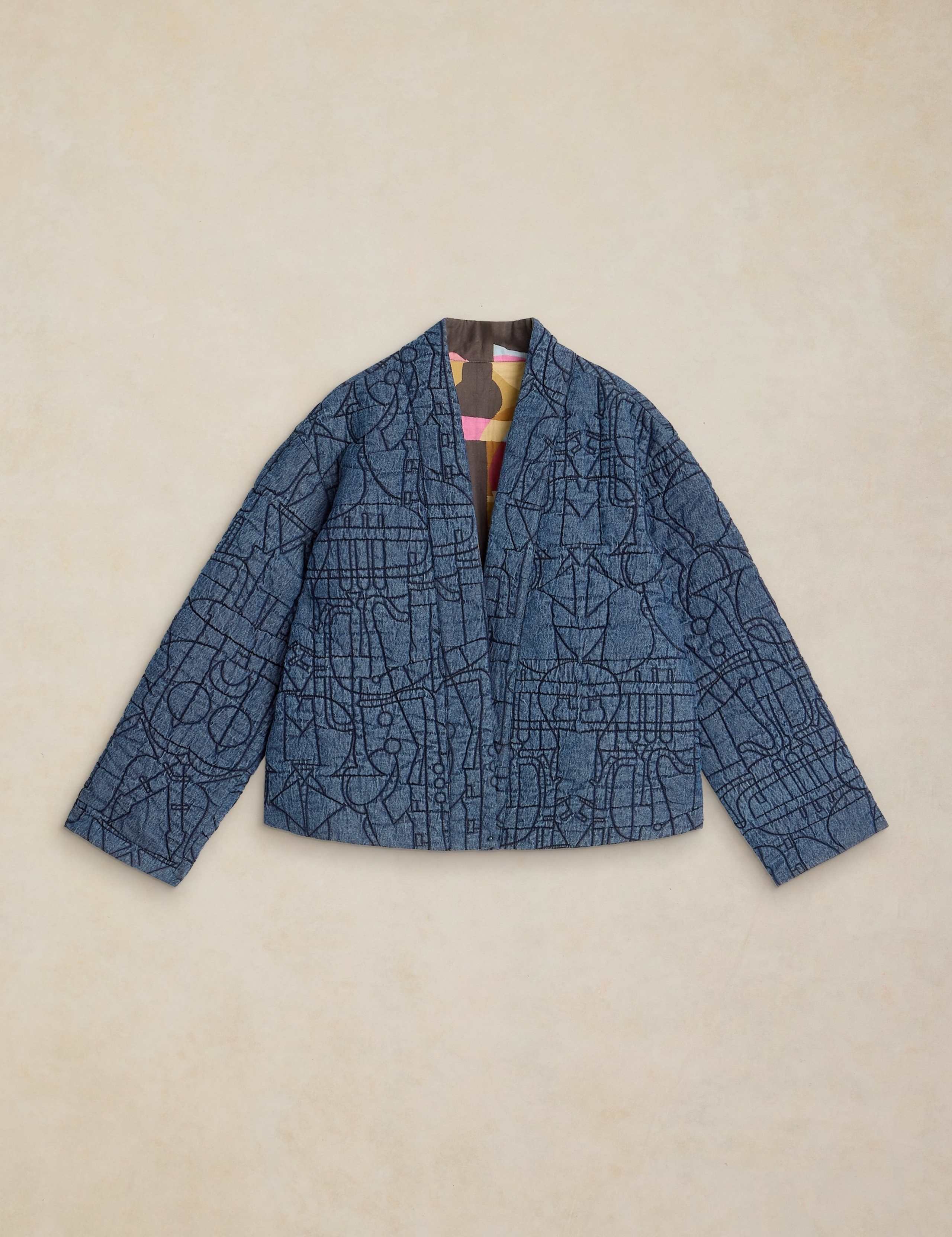 Elodie Pure Cotton Reversible Jacket 2 of 7