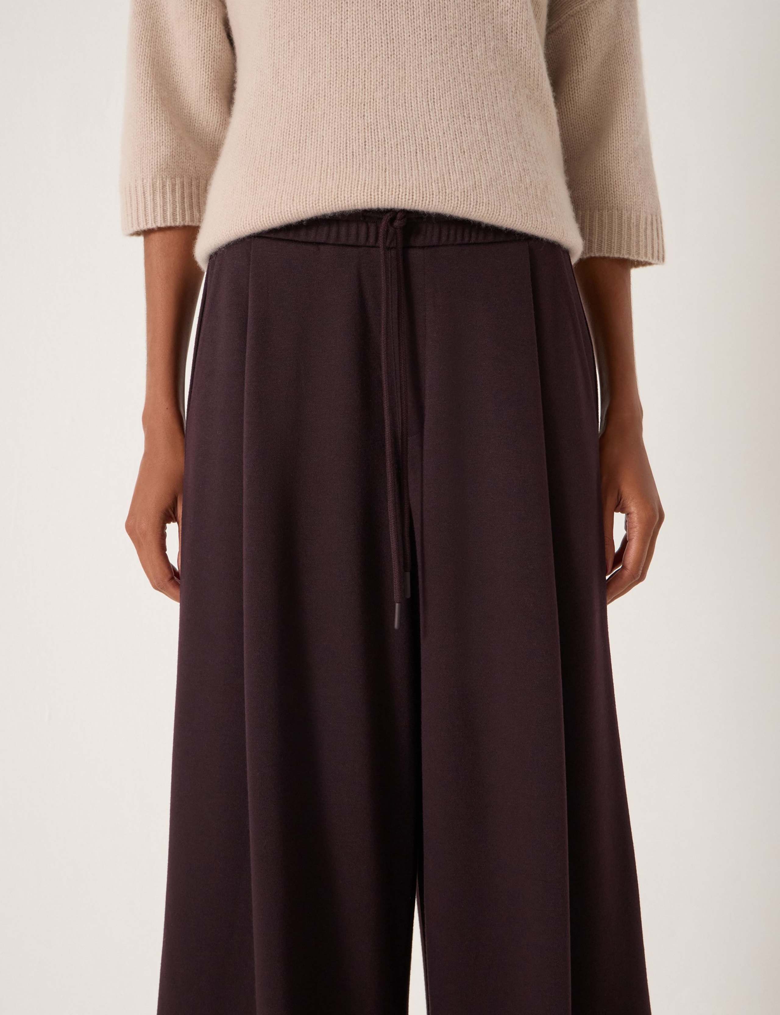 Elasticated Waist Wide Leg Trousers 5 of 5