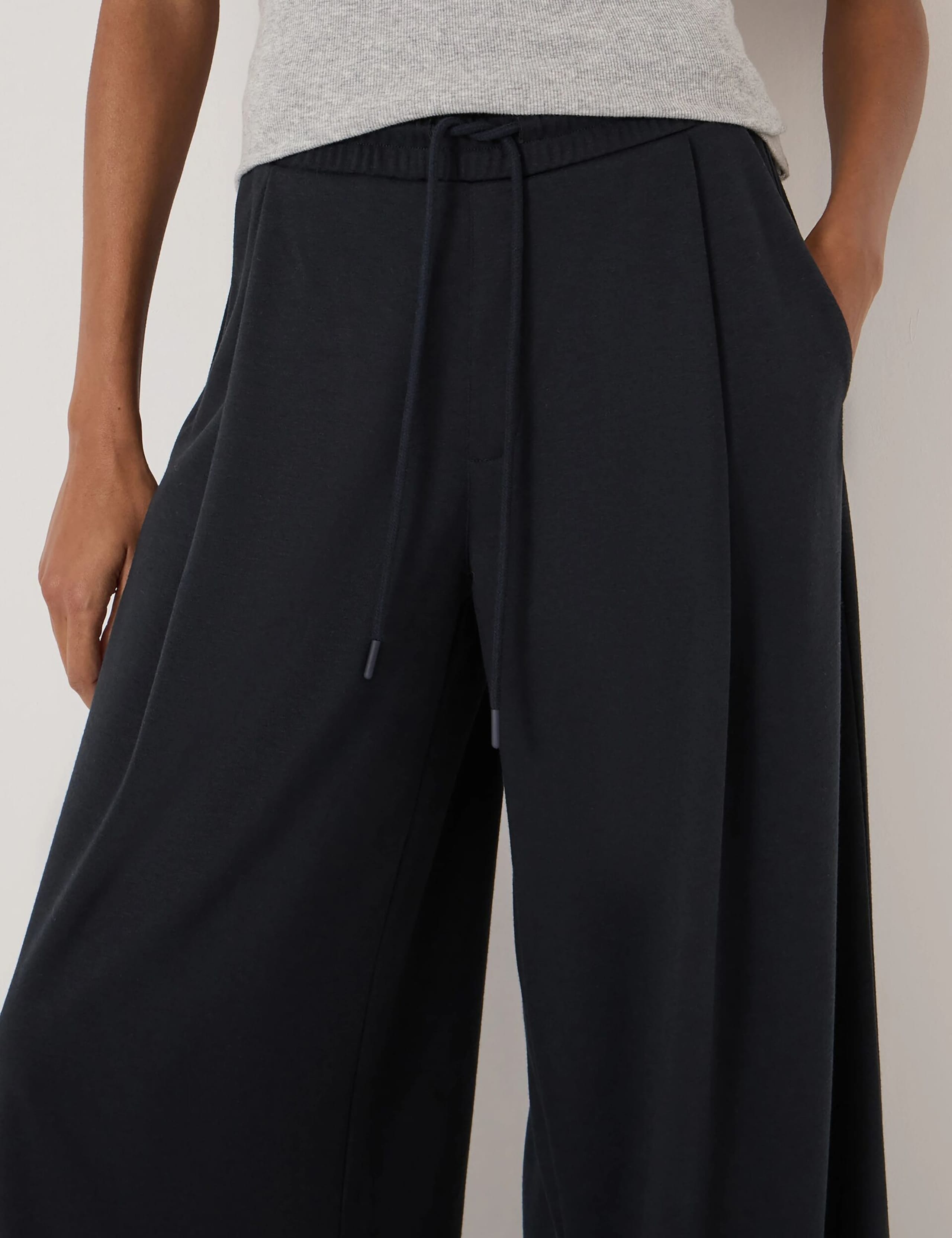 Elasticated Waist Wide Leg Trousers 5 of 5