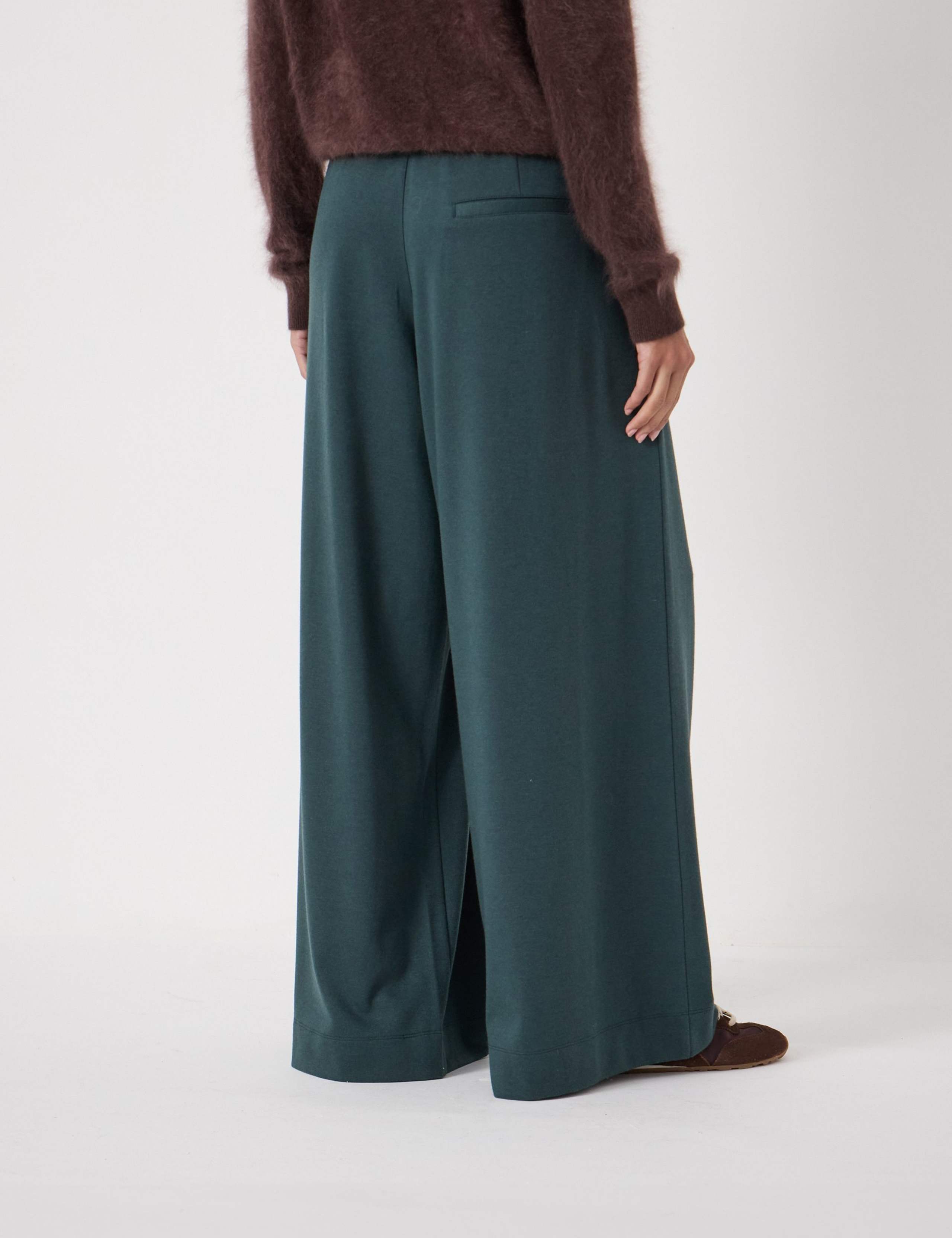 Elasticated Waist Wide Leg Trousers 4 of 5