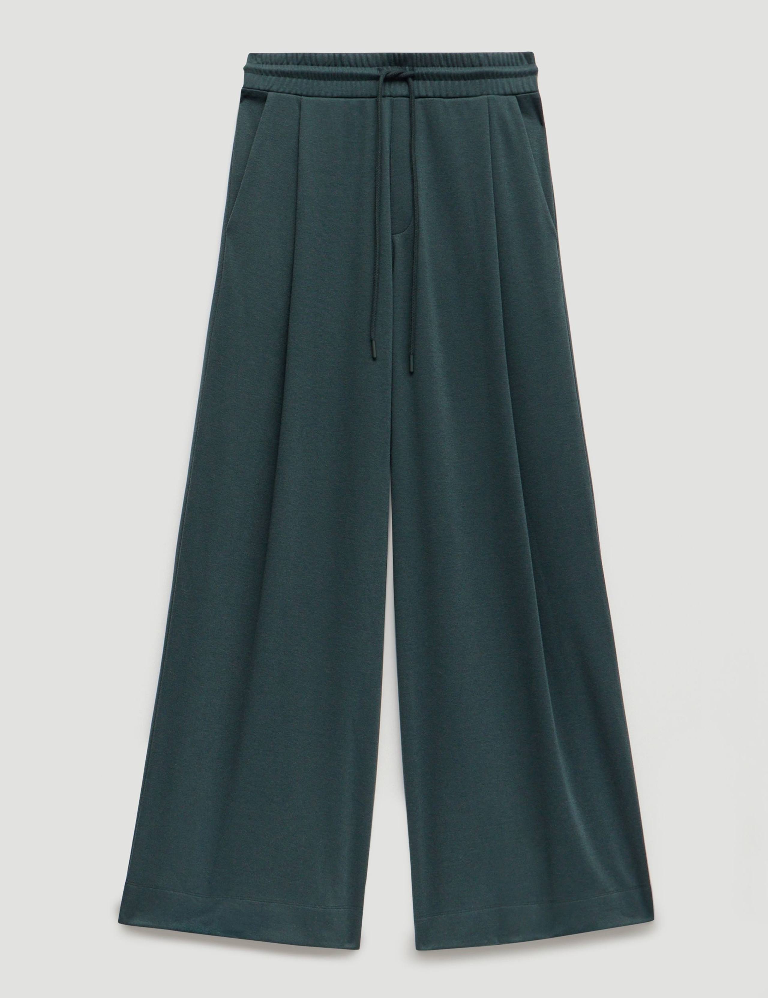 Elasticated Waist Wide Leg Trousers 2 of 5
