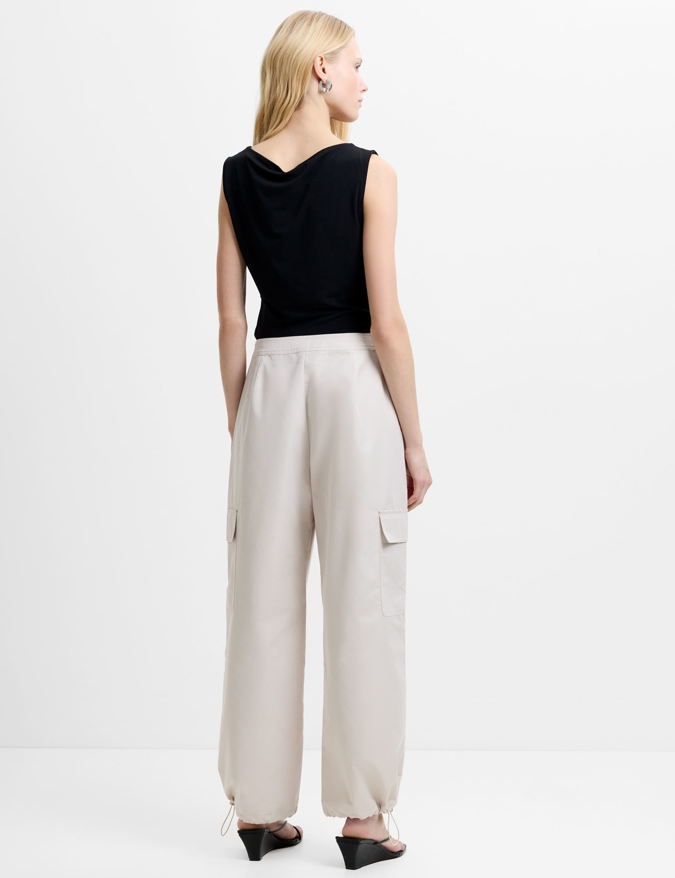 Cotton Rich Relaxed Fit Cargo Trousers 4 of 5
