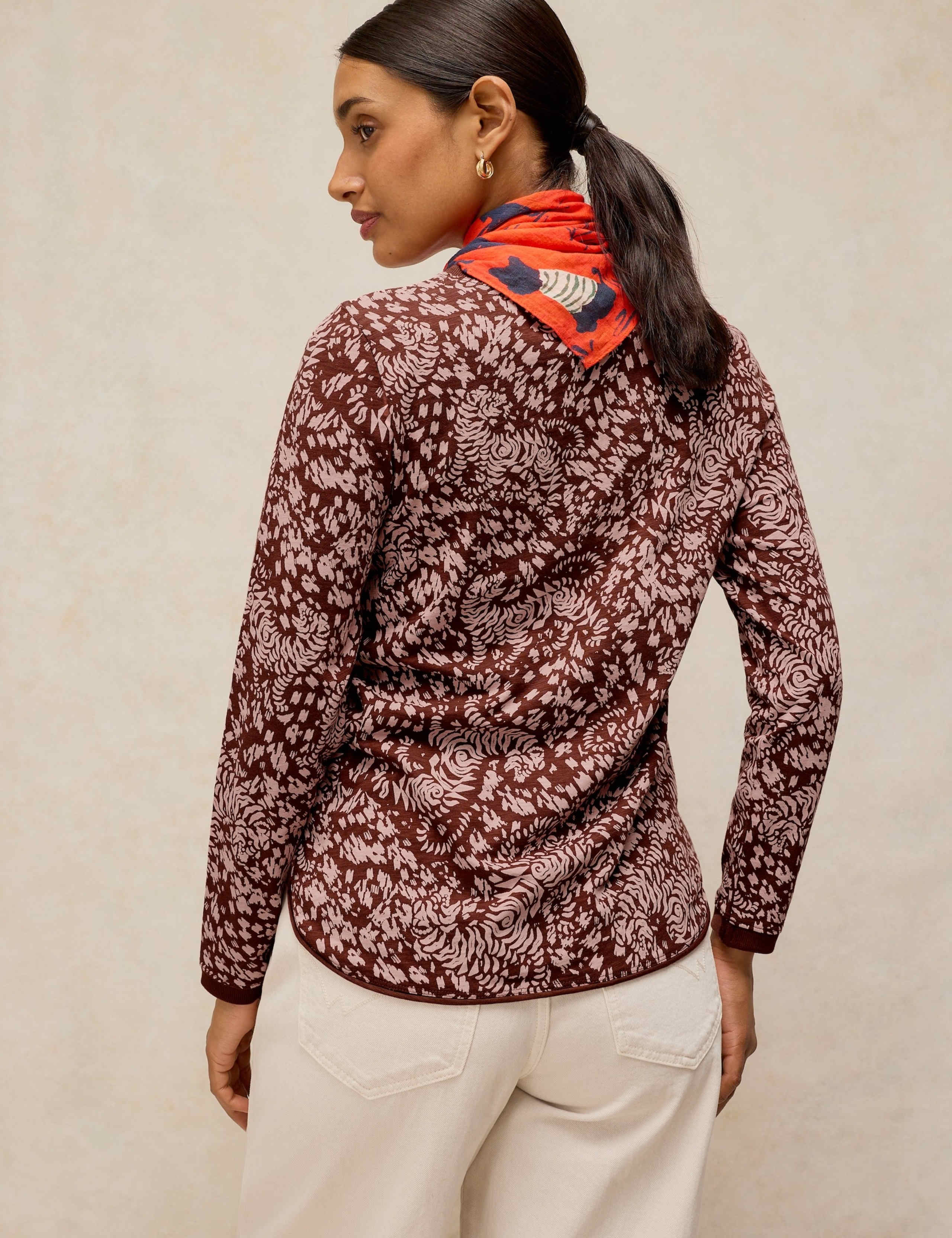 Pure Cotton Crew Neck T-Shirt 4 of 6