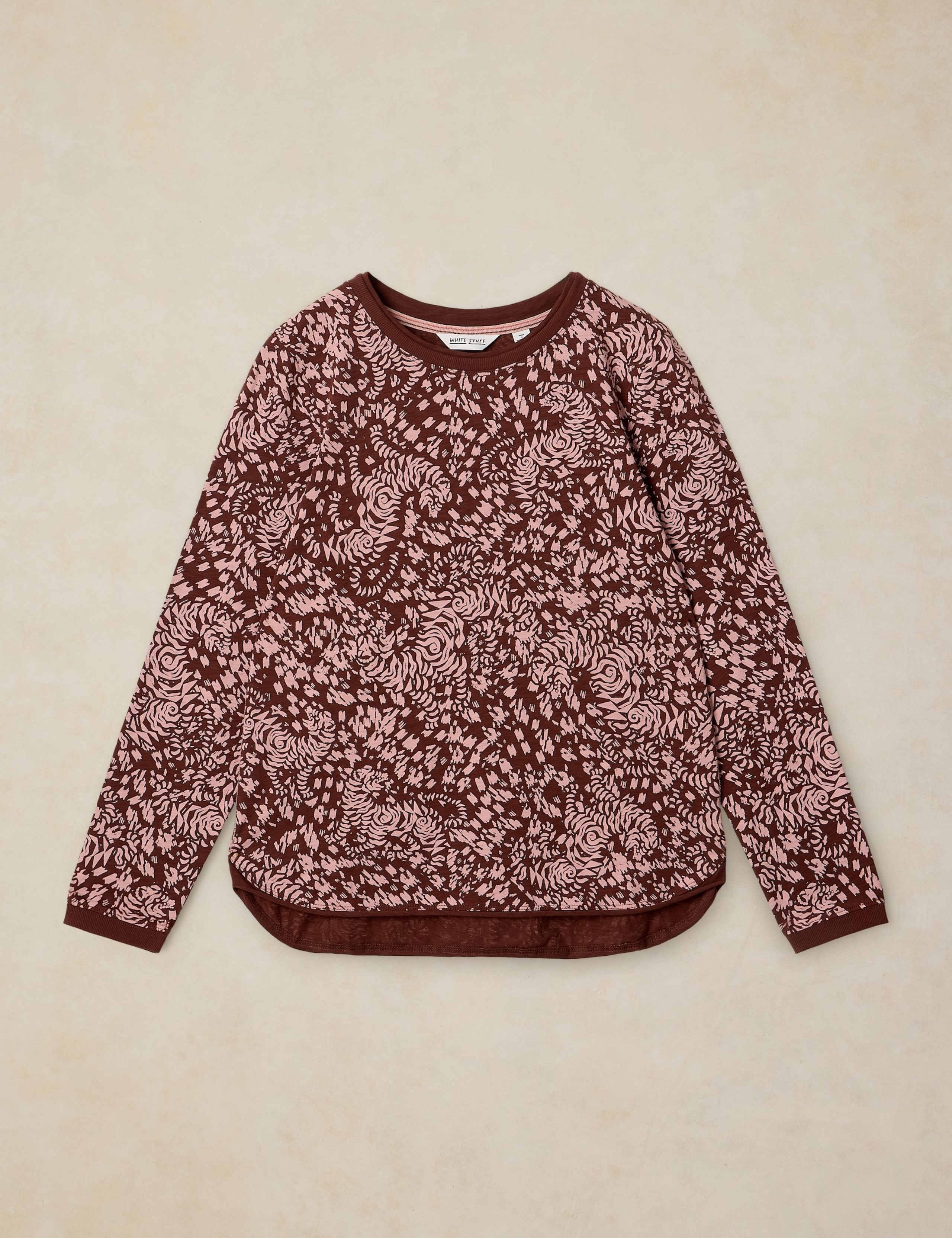 Pure Cotton Crew Neck T-Shirt 2 of 6