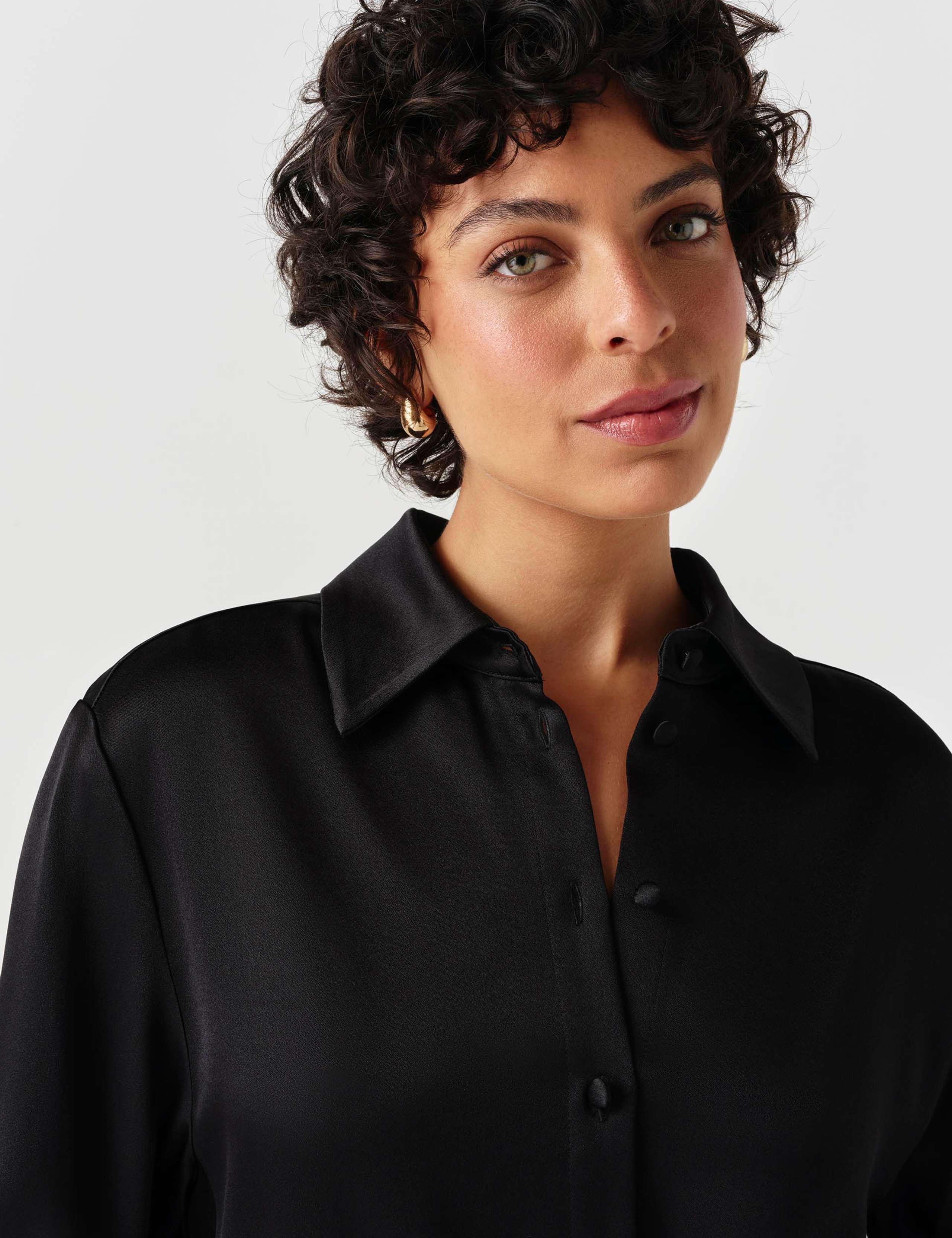 Satin Collared Blouse 5 of 8