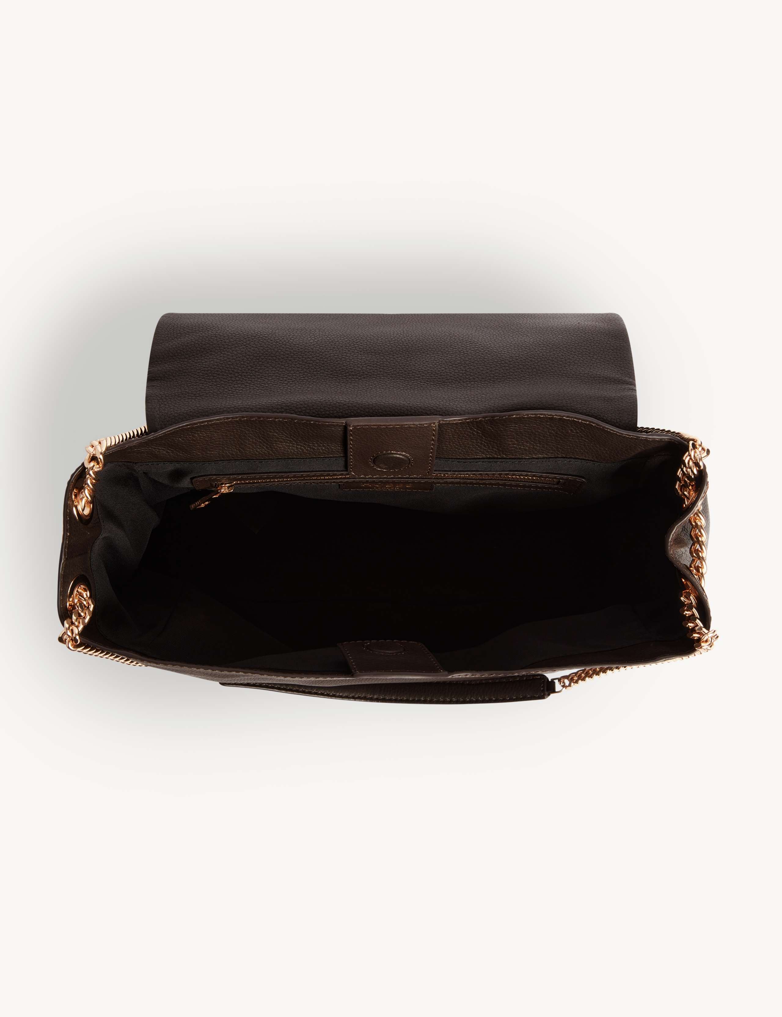 Leather Chain Strap Cross Body Bag 3 of 5