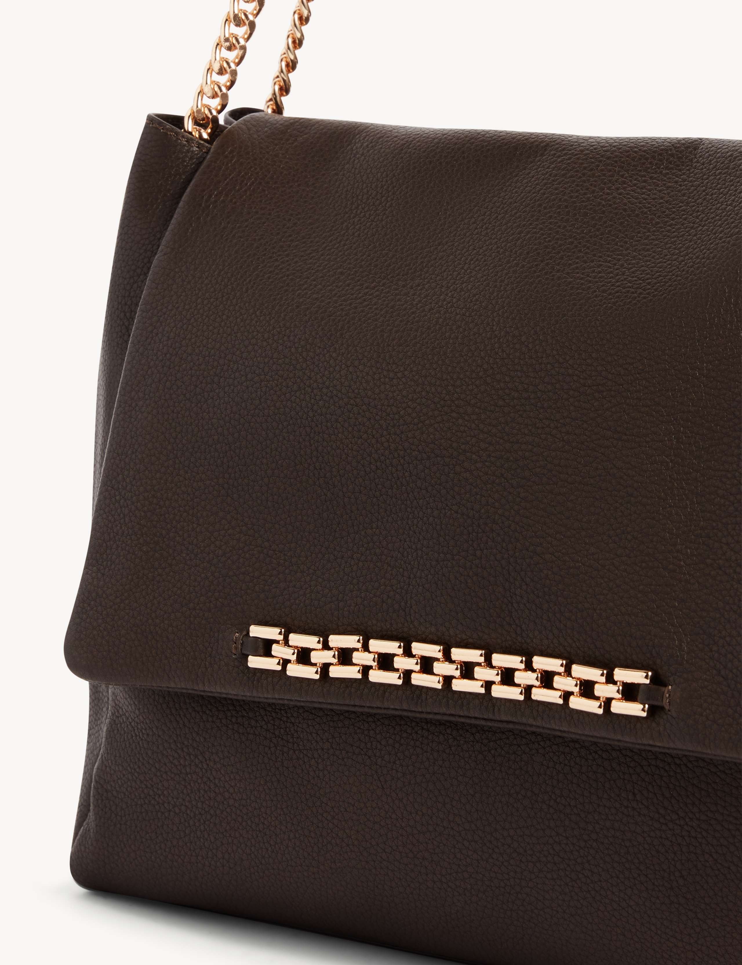 Leather Chain Strap Cross Body Bag 5 of 5