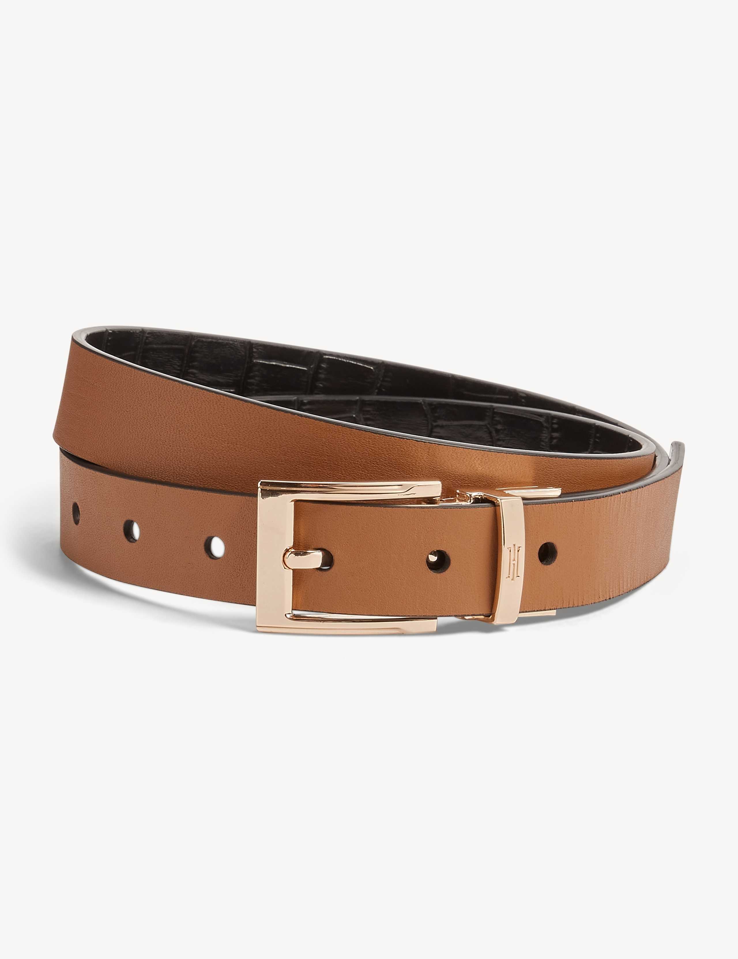 Leather Reversible Waist Belt 6 of 8