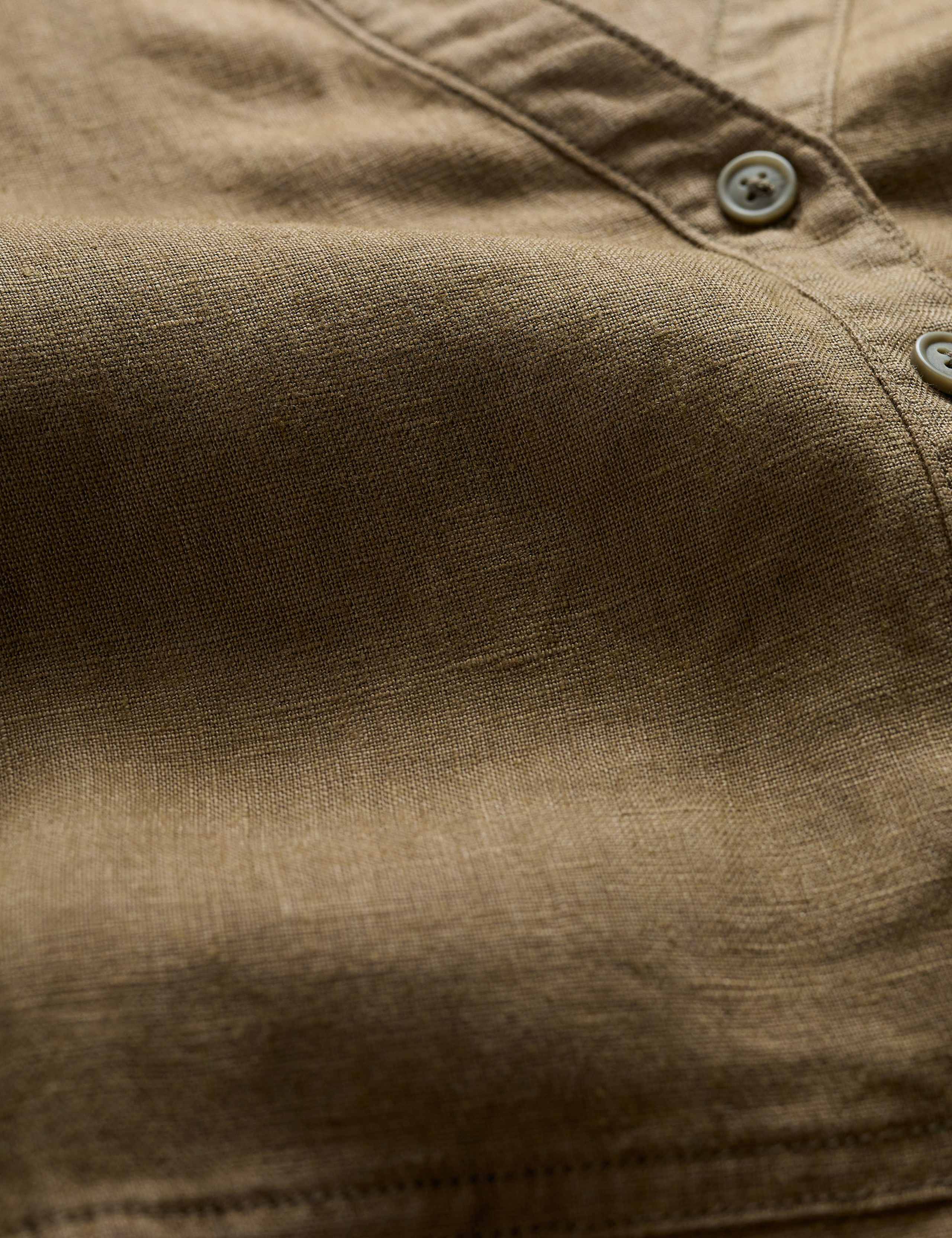 Pure Linen Collared Relaxed Tunic 4 of 4