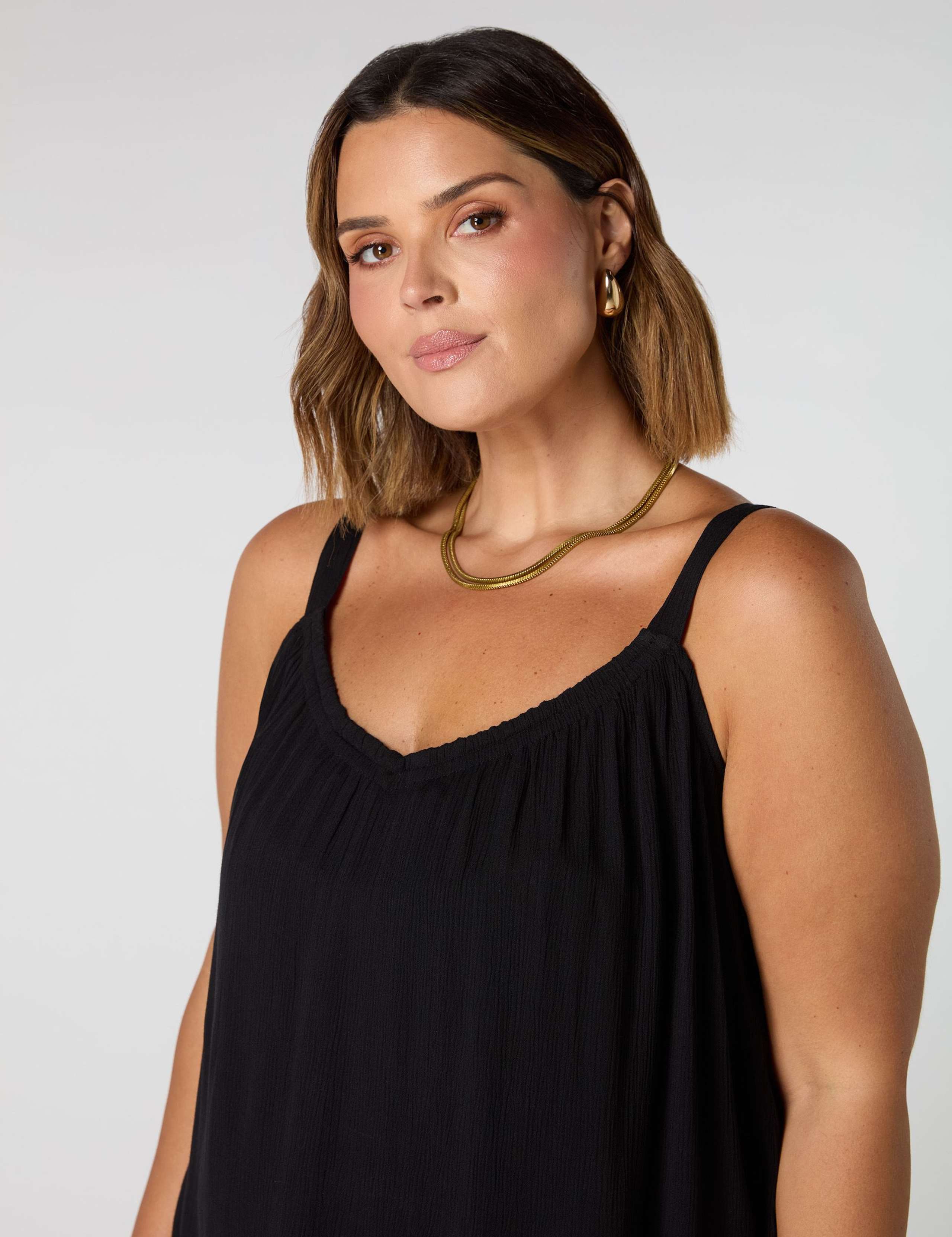 V-Neck Cami Top 2 of 3