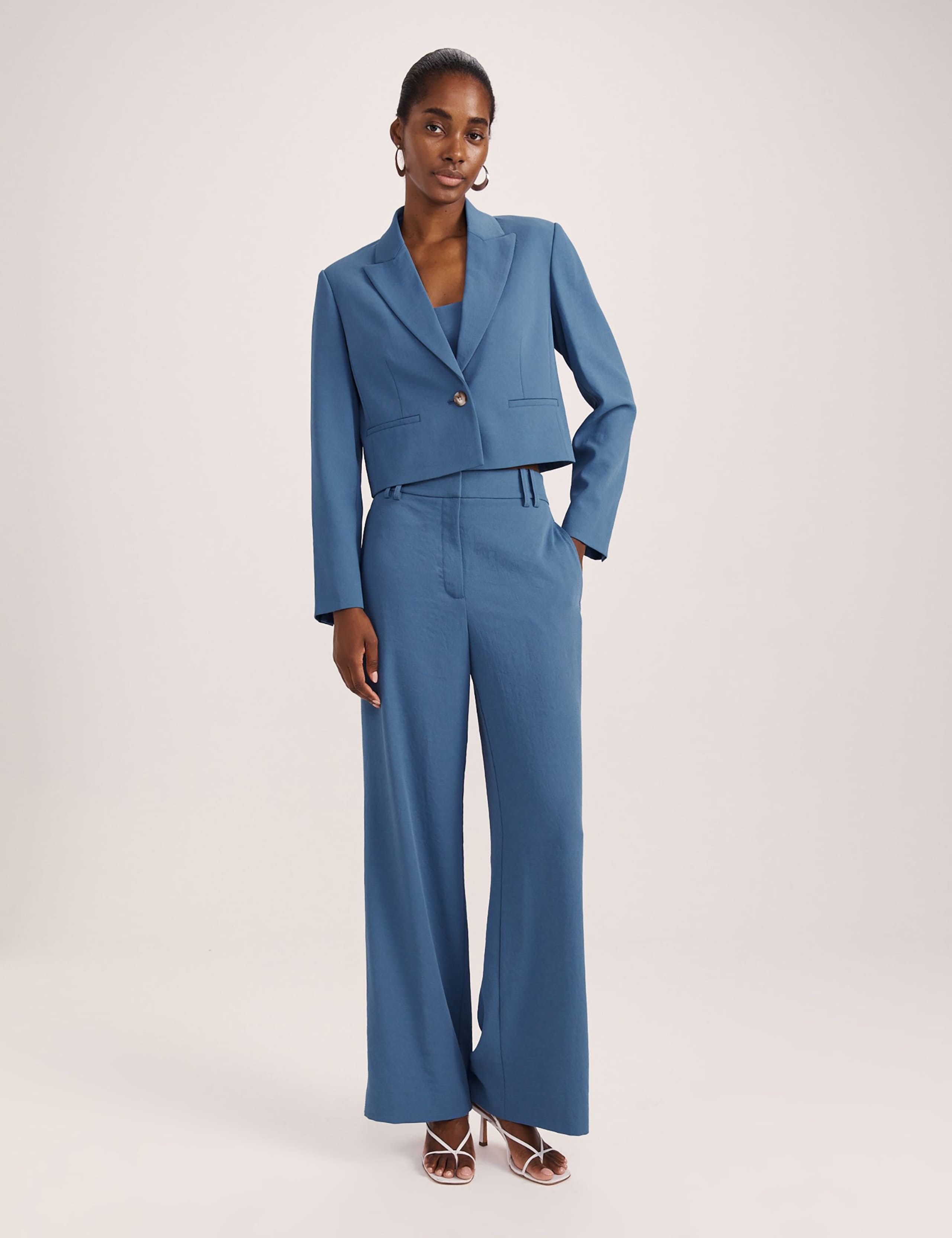 Side Stripe Wide Leg Trousers 6 of 7