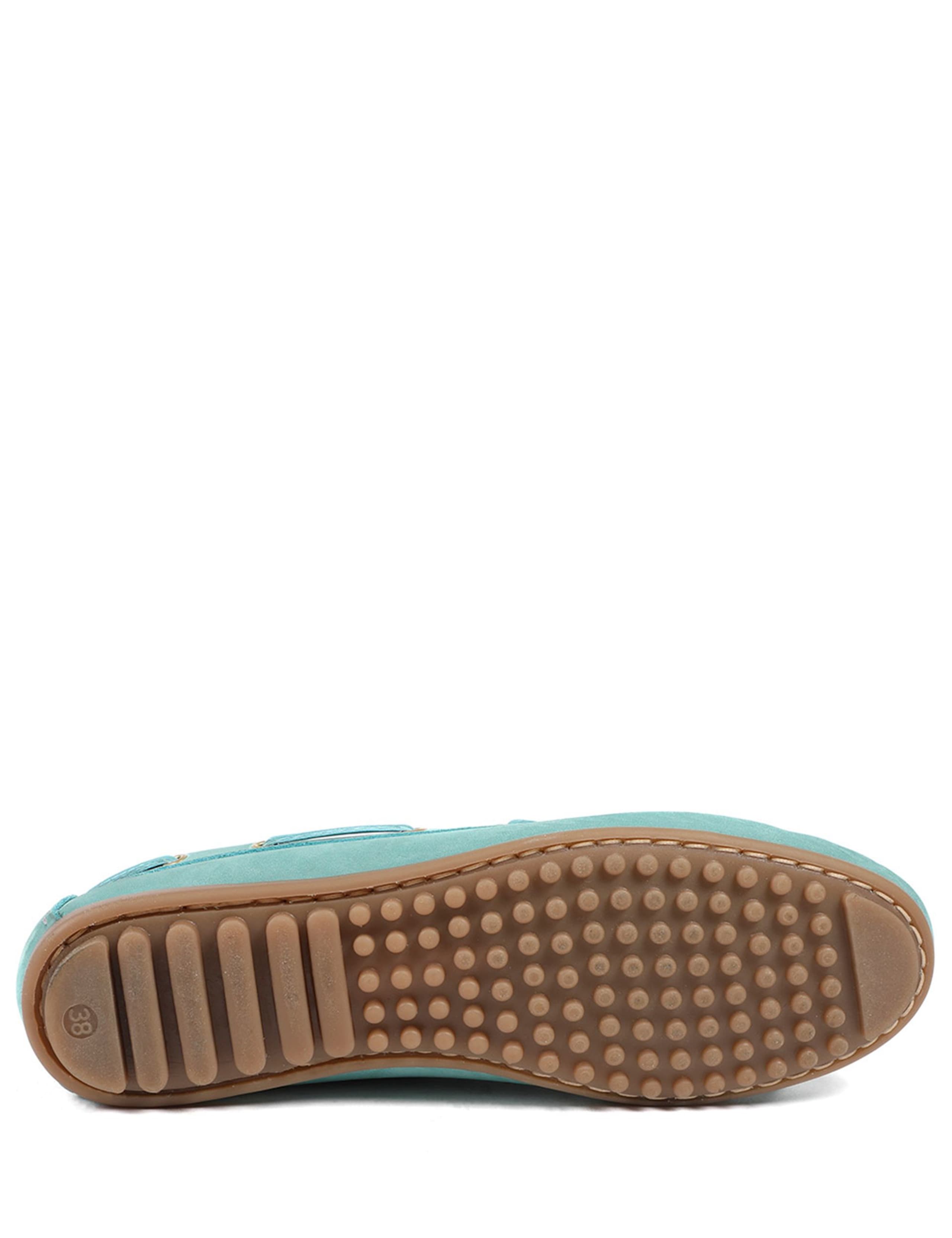 Leather Slip On Flat Loafers 6 of 6