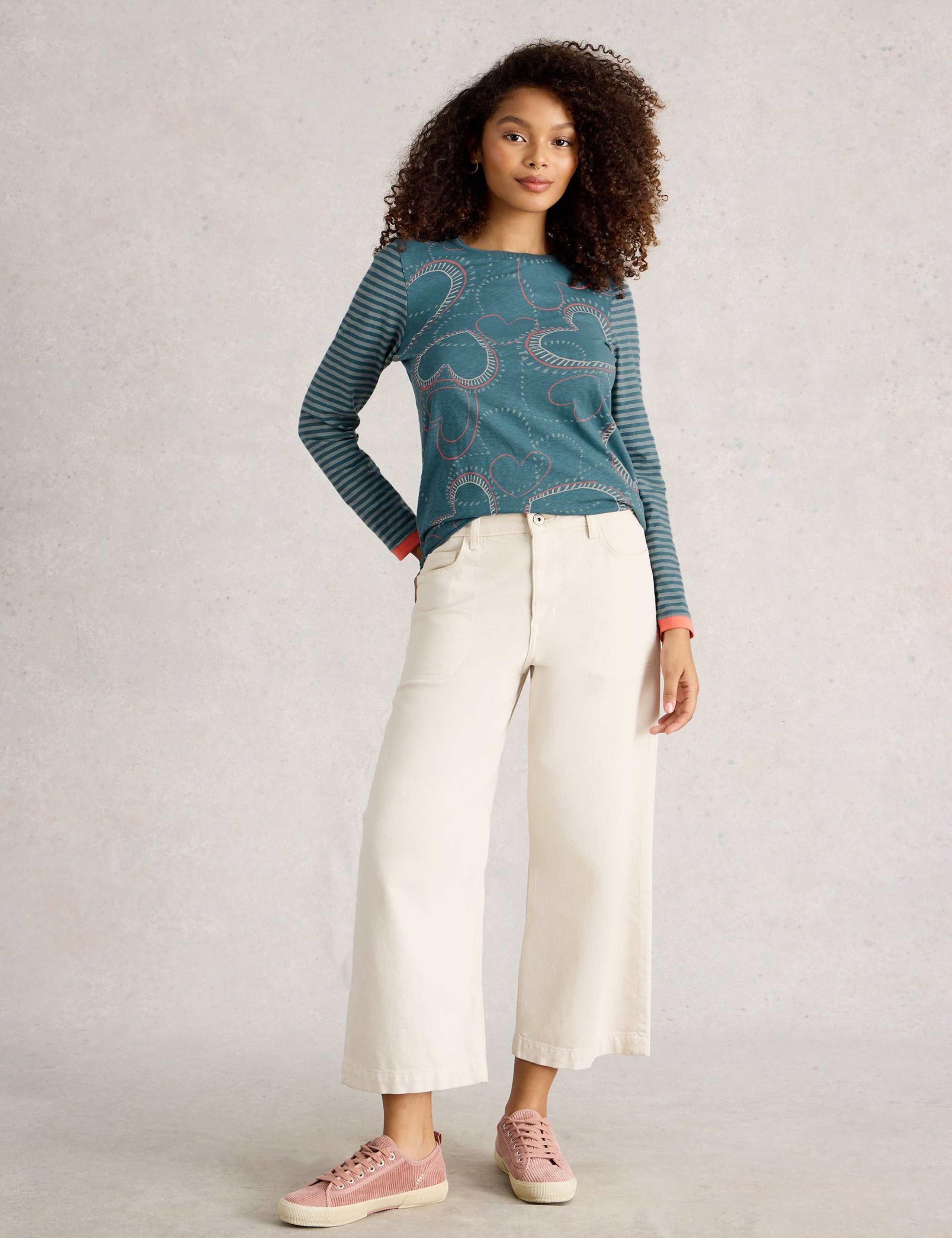 Pure Cotton Abstract Print Top 1 of 6