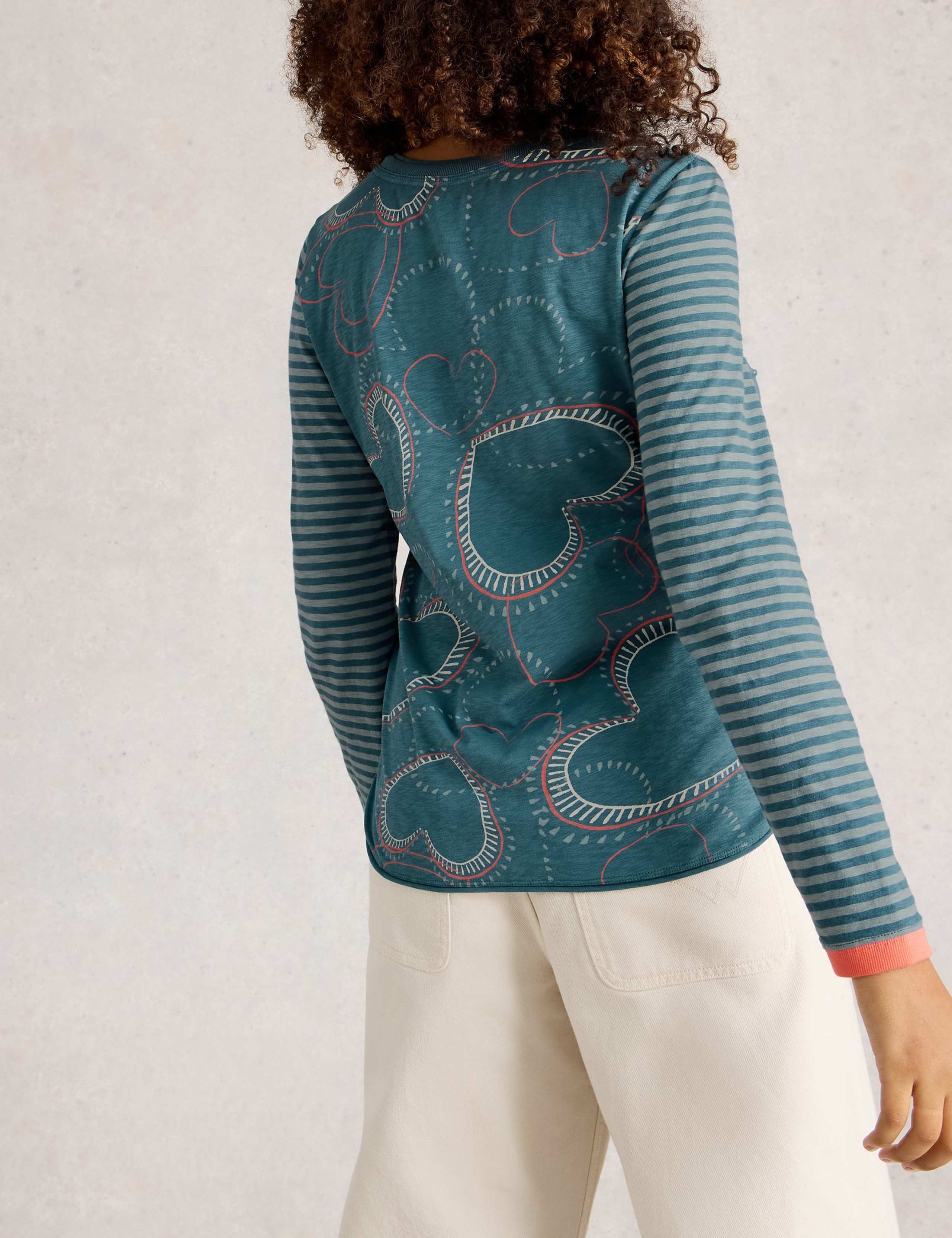 Pure Cotton Abstract Print Top 4 of 6