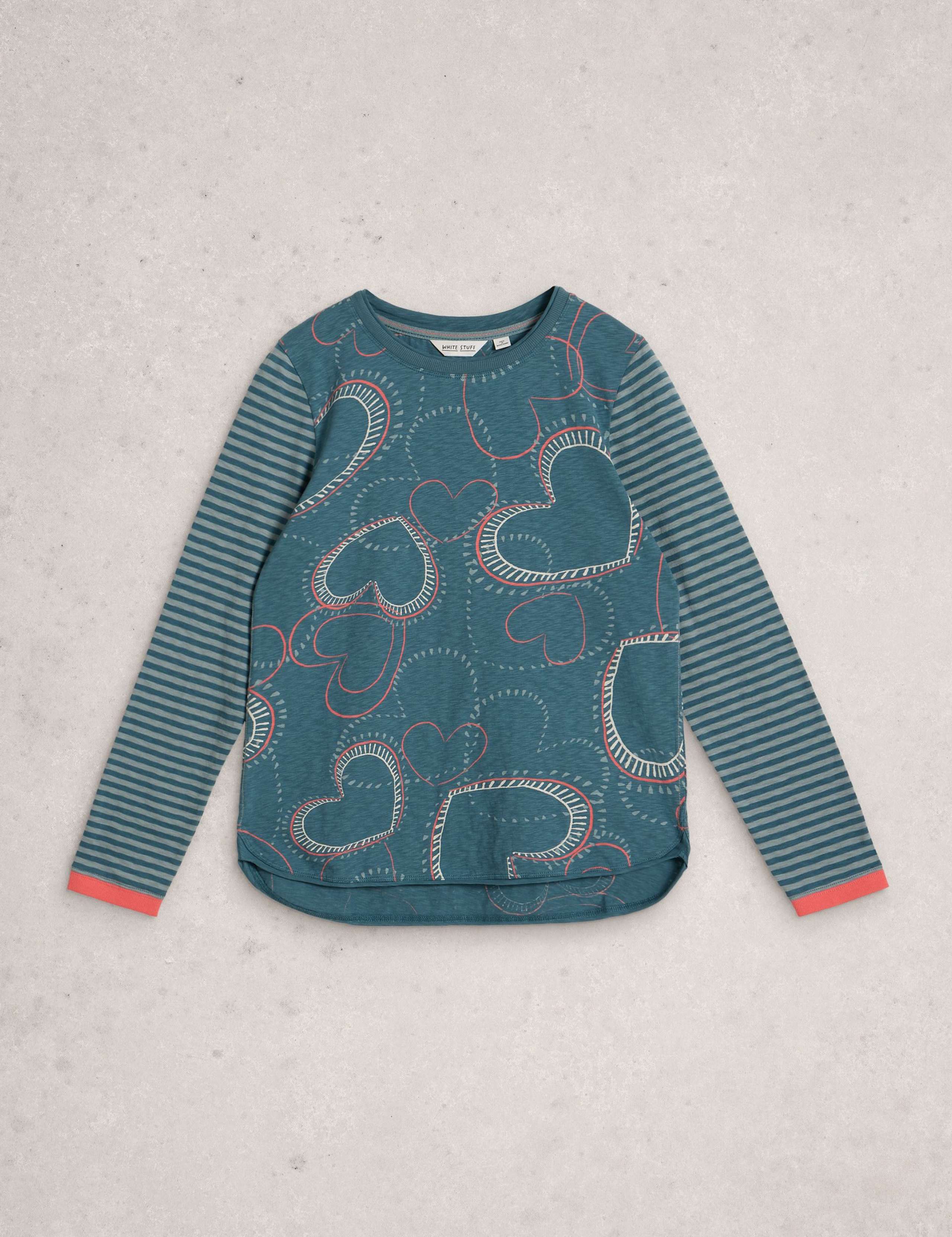 Pure Cotton Abstract Print Top 2 of 6