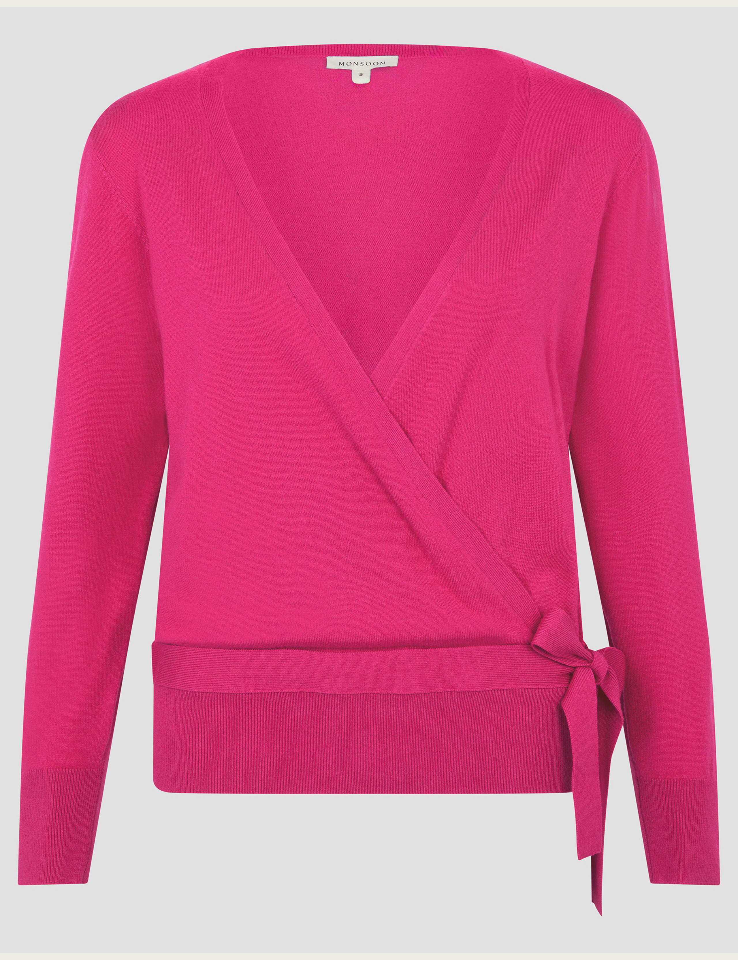 V-Neck Wrap Cardigan 2 of 5