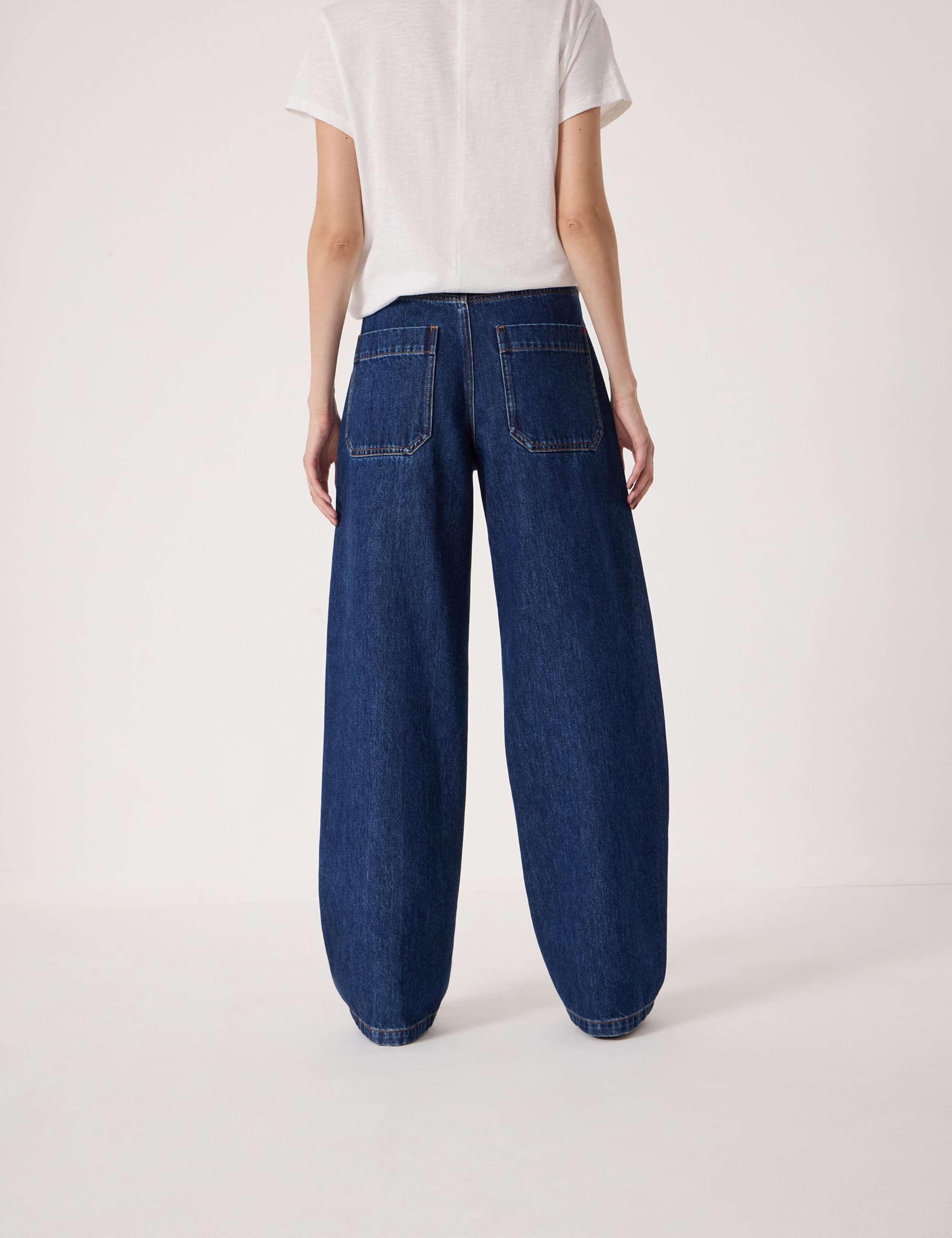 Mid Rise Straight Leg Jeans 3 of 7