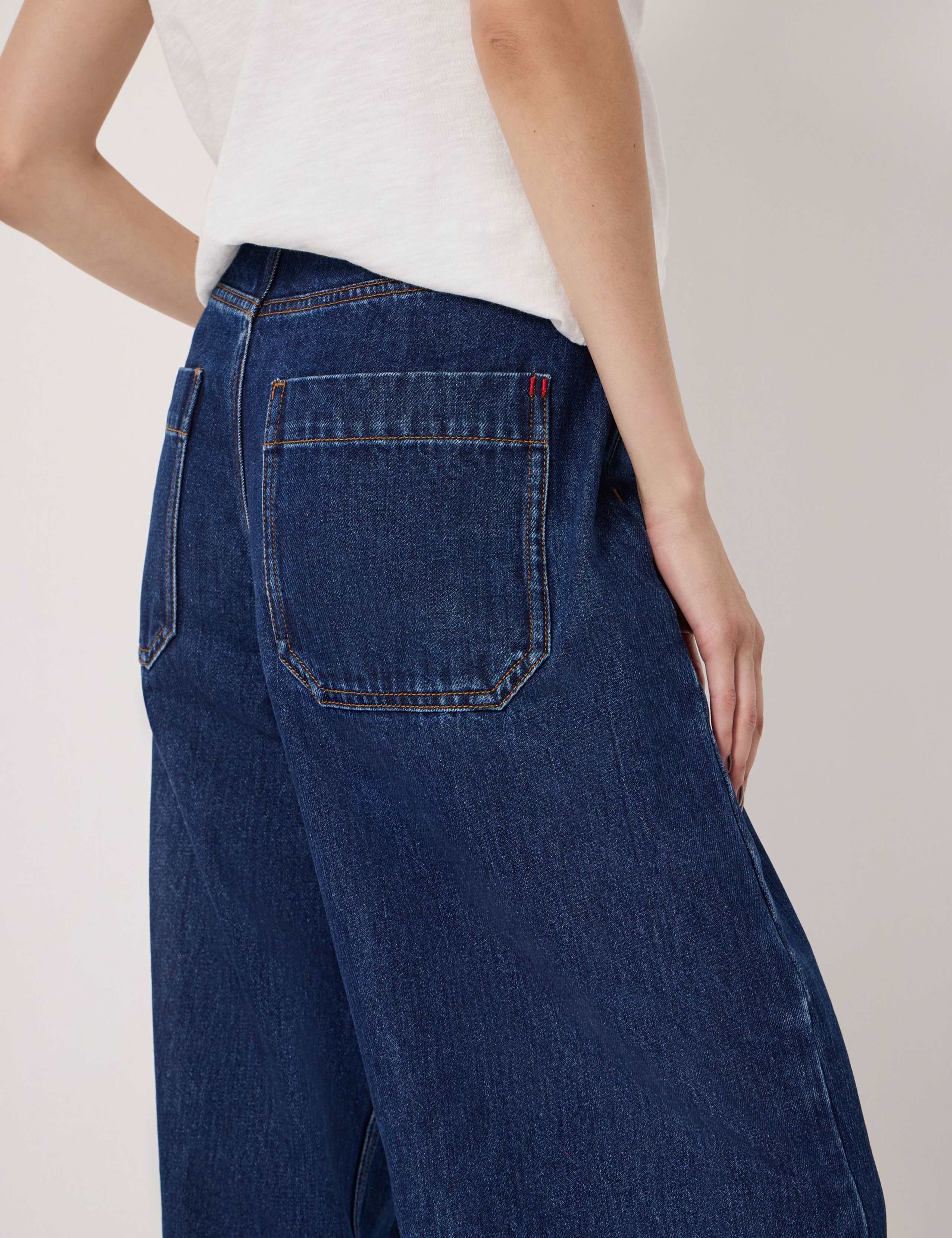 Mid Rise Straight Leg Jeans 7 of 7