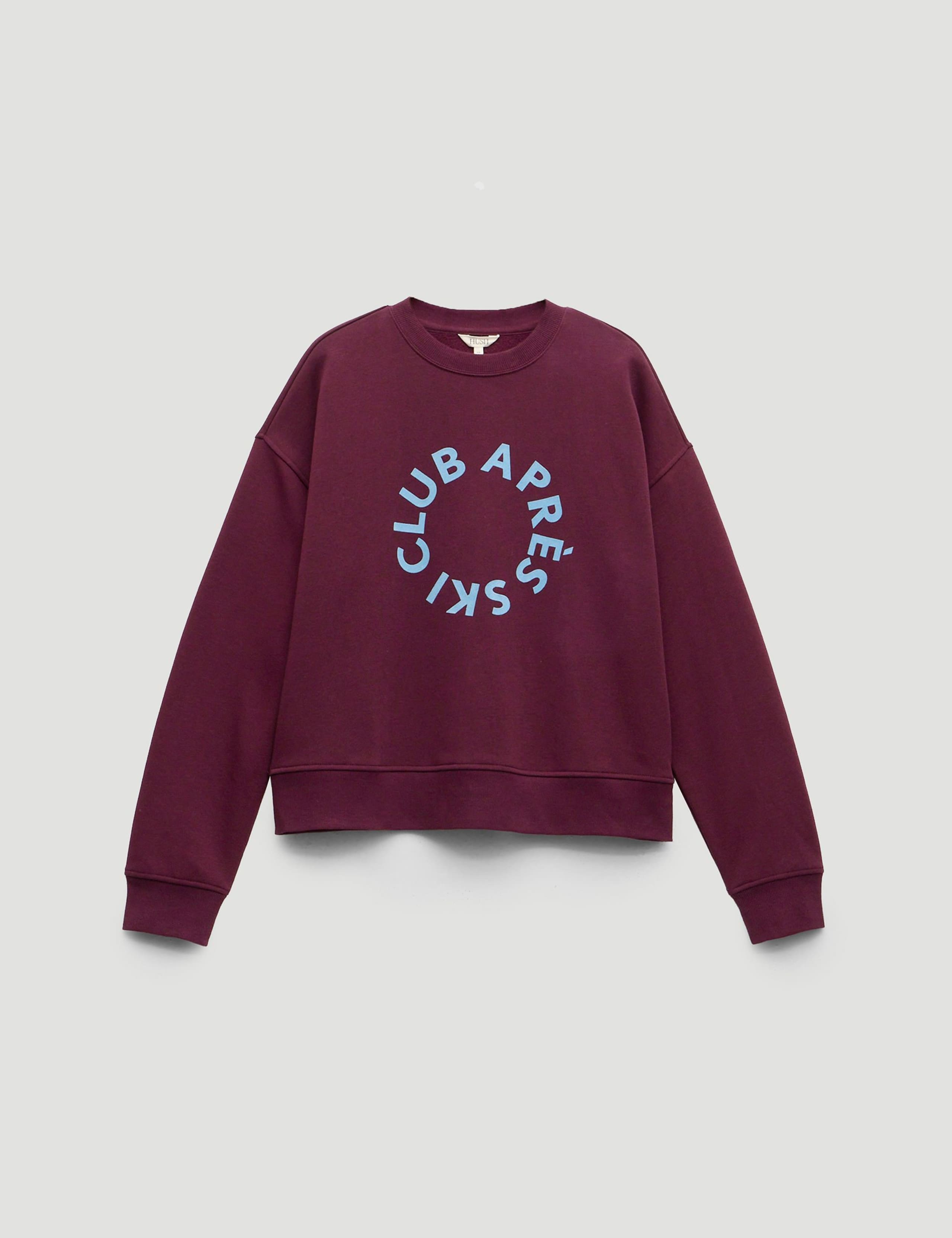 Cotton Rich Après Ski Club Slogan Sweatshirt 2 of 5