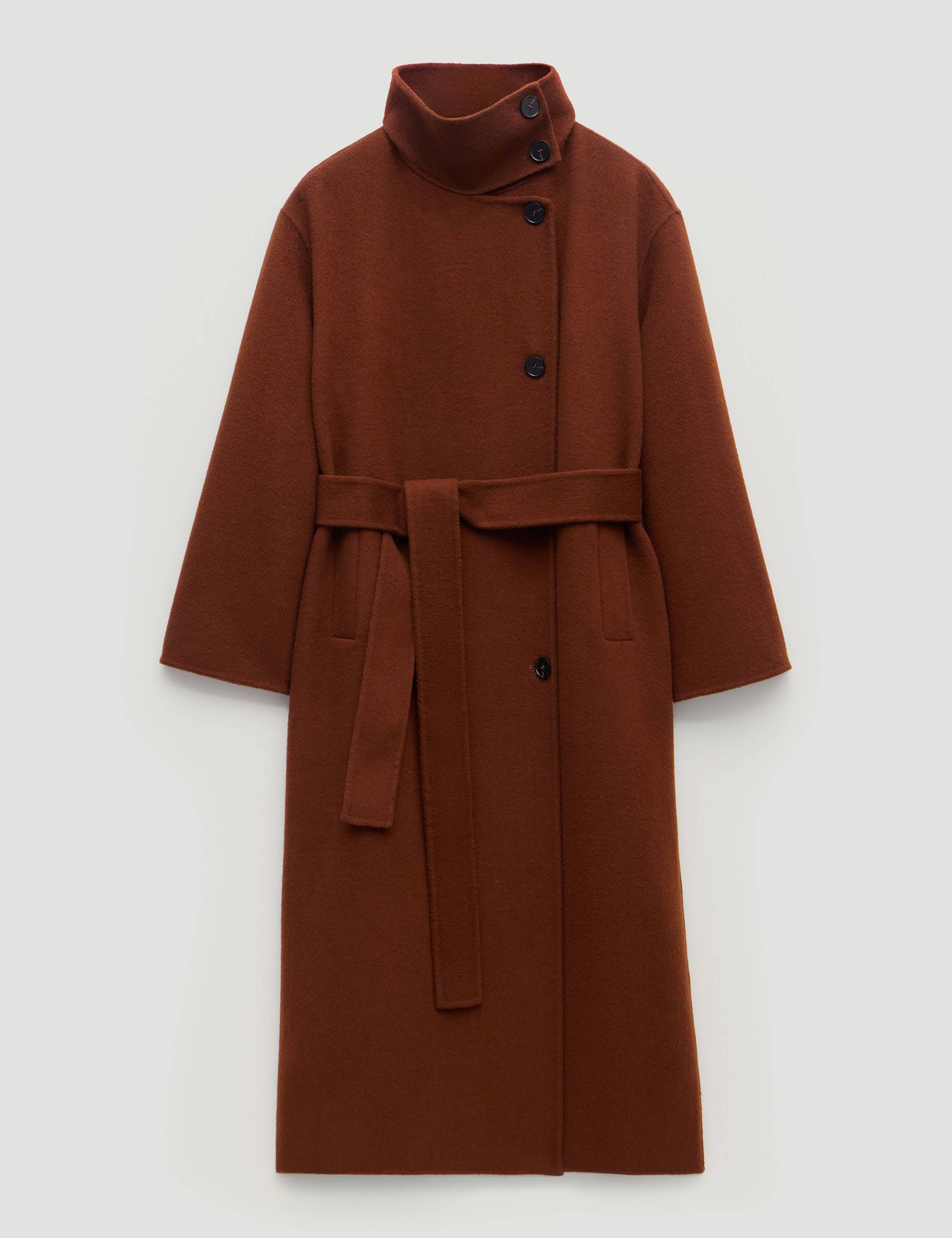Pure Wool Double Faced Belted Coat 2 of 6