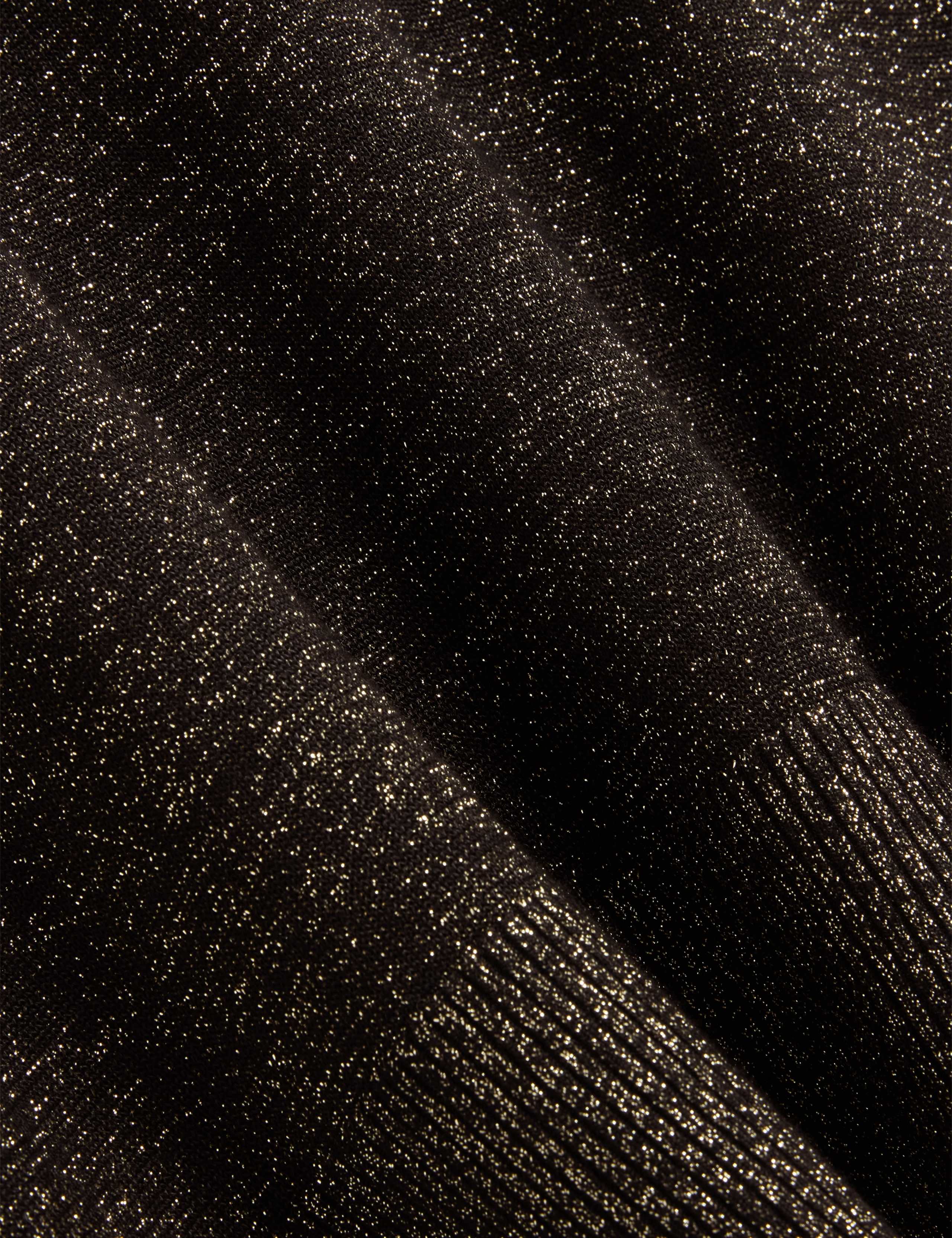 Rayon Rich Sparkly Crew Neck Jumper 3 of 7