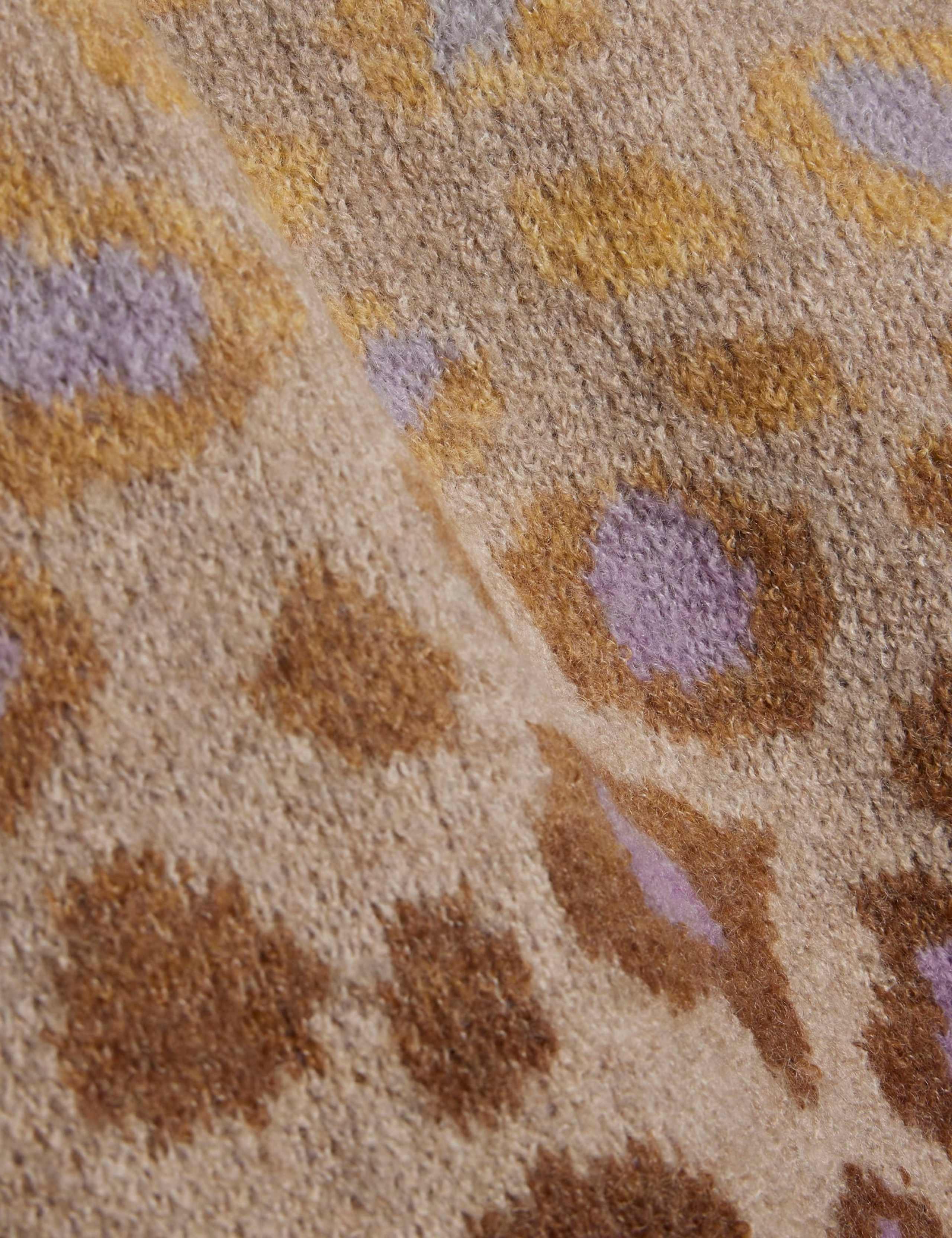 Leopard Print Jumper with Wool 3 of 6