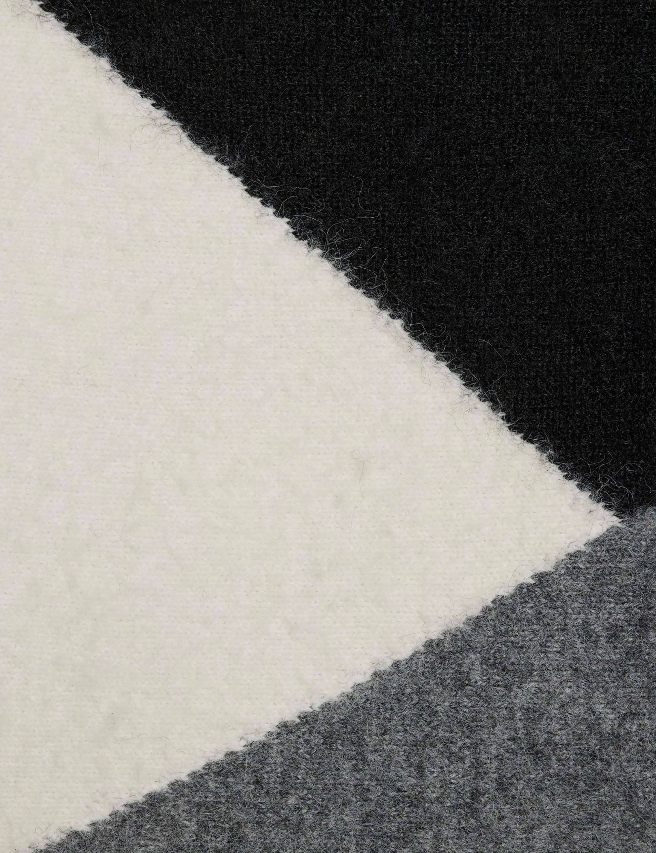 Colour Block Slash Neck Batwing Sleeve Jumper 3 of 6