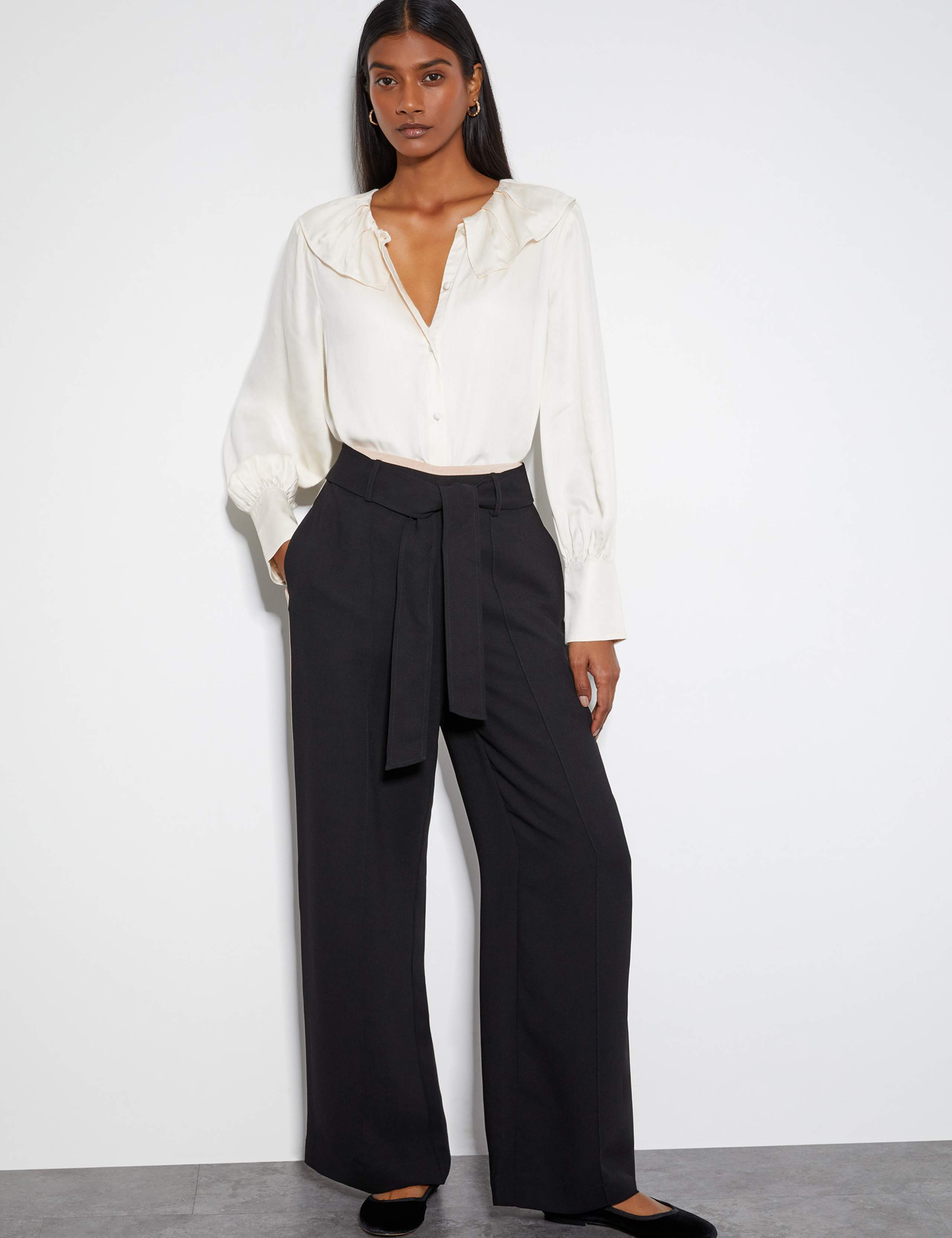 Side Stripe Straight Leg Trousers 4 of 5