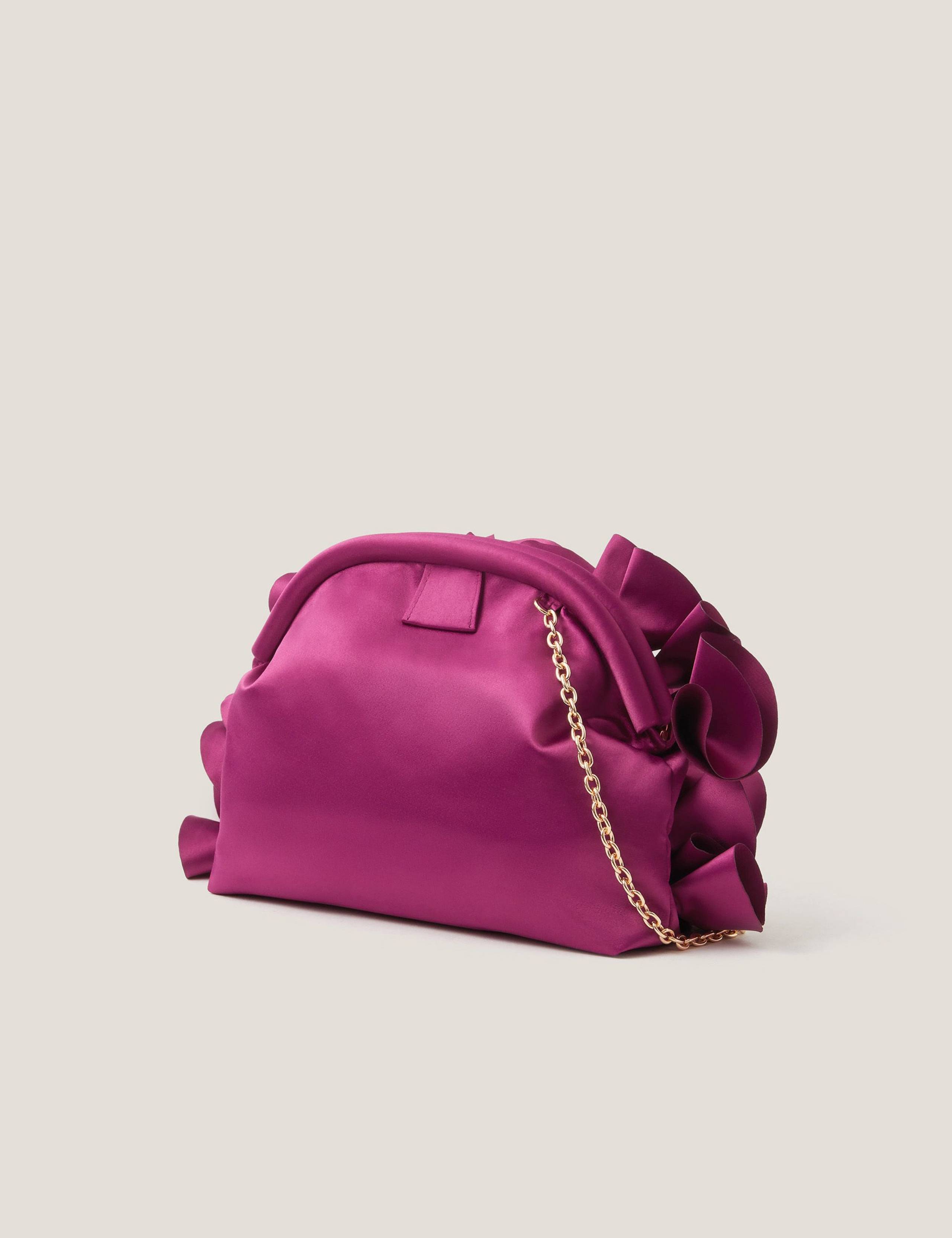 Satin Clutch Bag 4 of 4