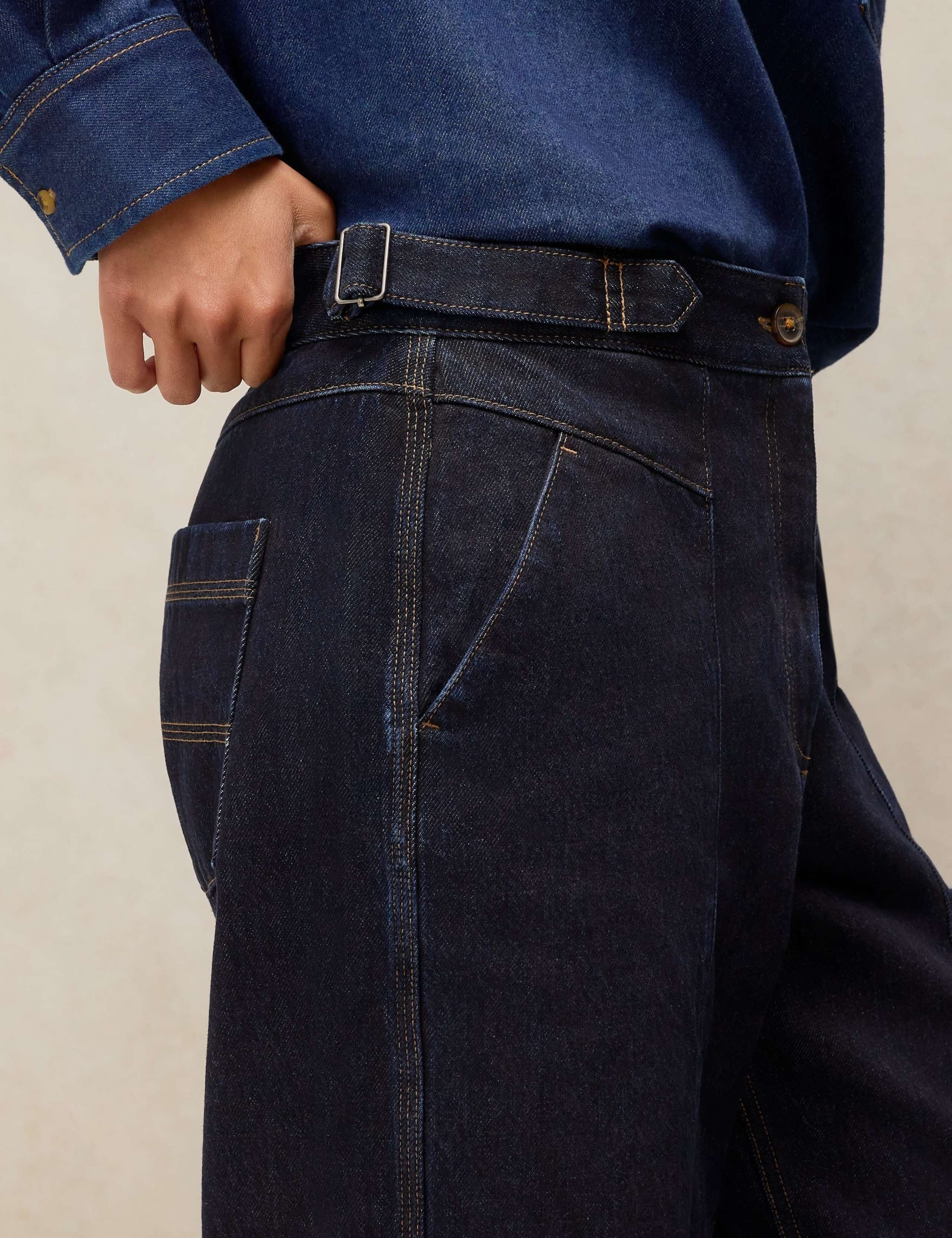Mid Rise Wide Leg Jeans 5 of 6