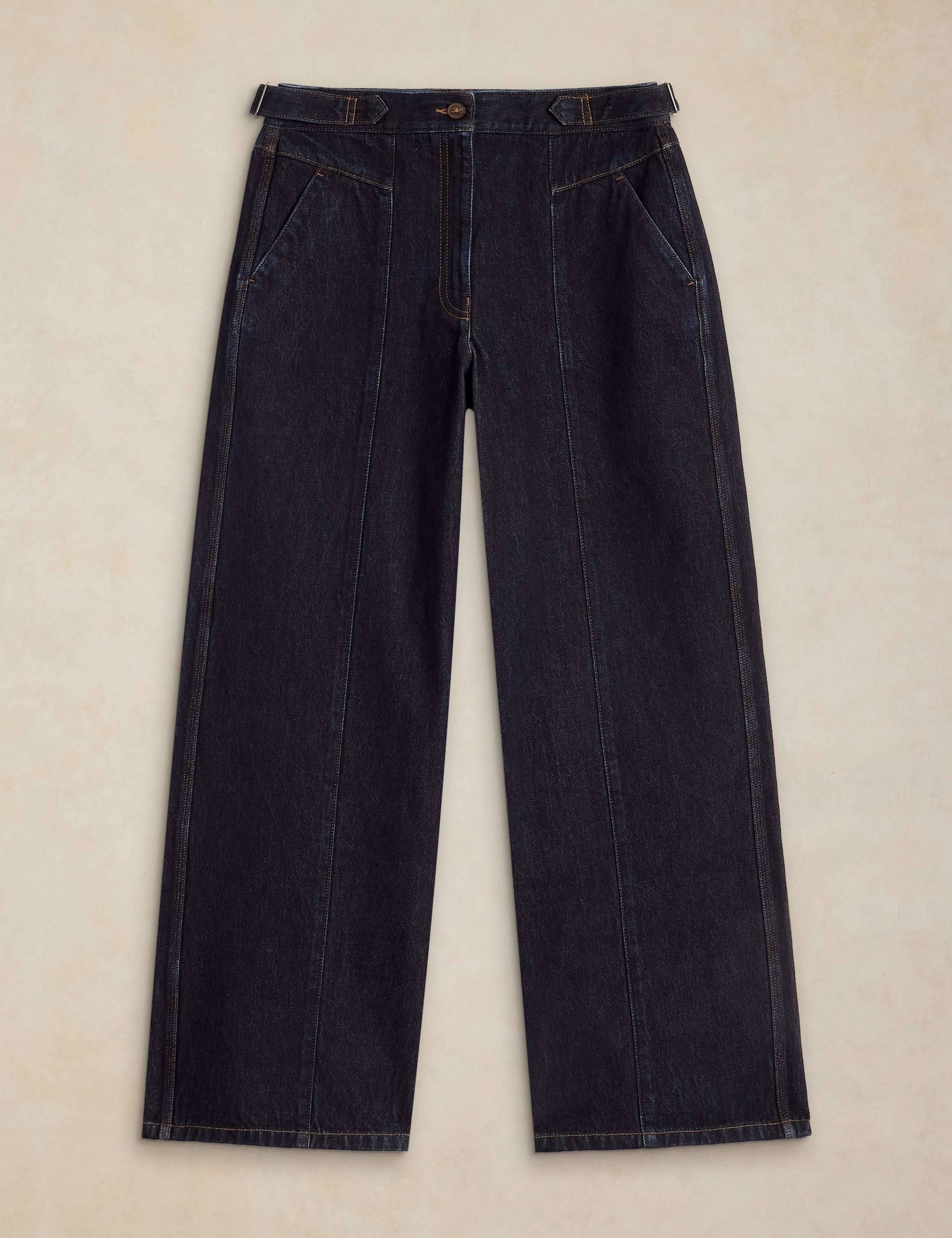 Mid Rise Wide Leg Jeans 2 of 6