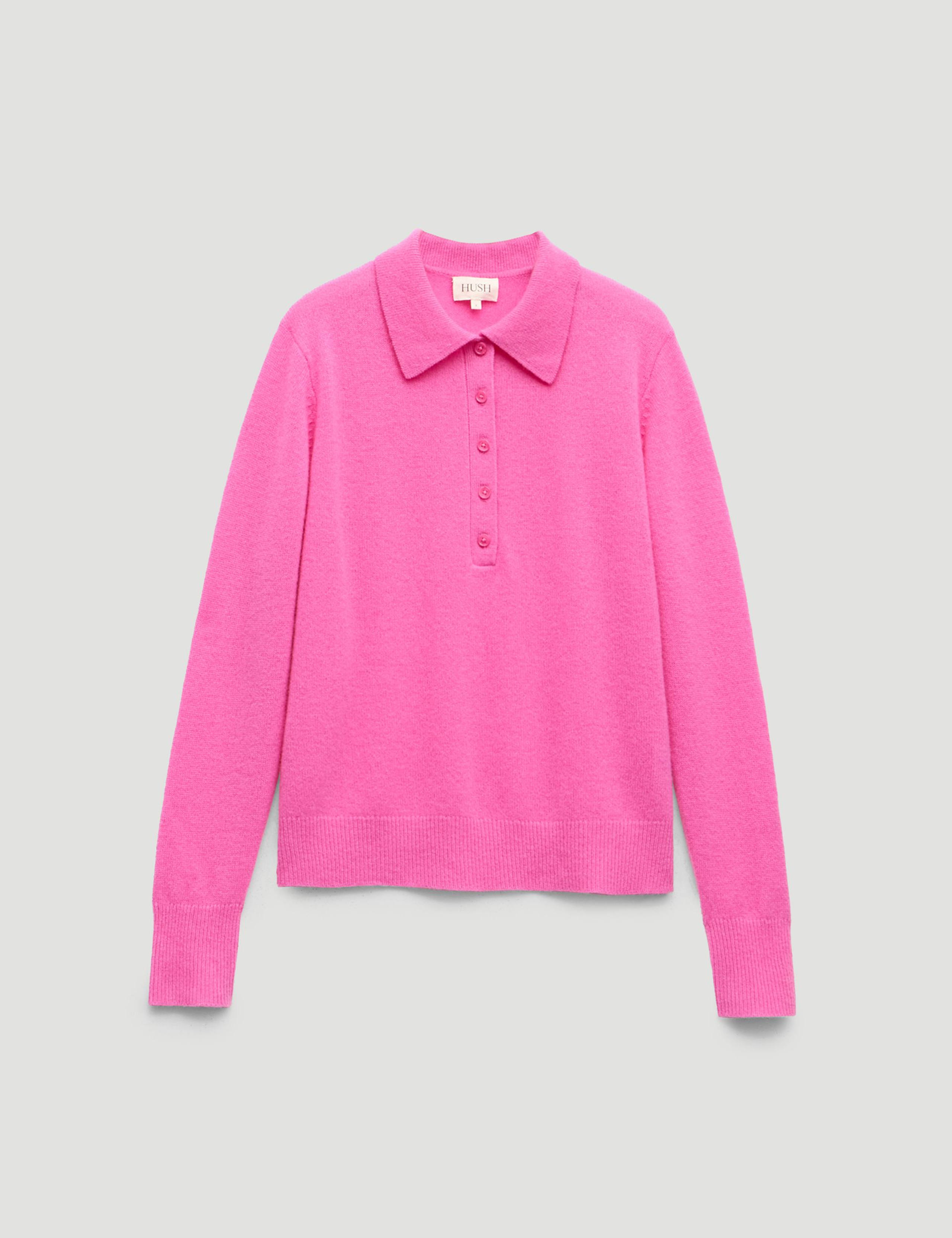 Cashmere Rich Collared Polo Jumper 2 of 5