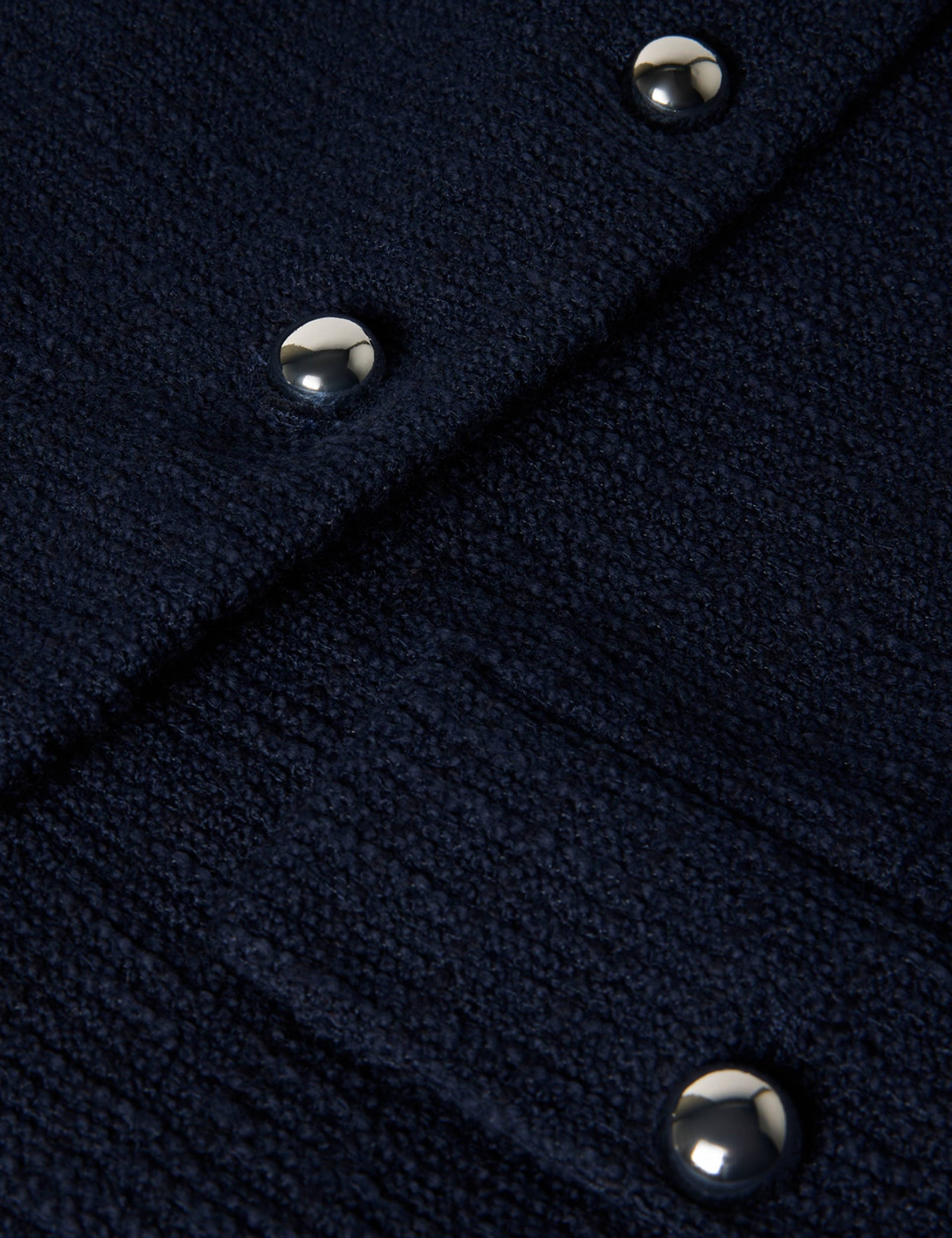 Cotton Blend Bouclé Cropped Jacket 7 of 7