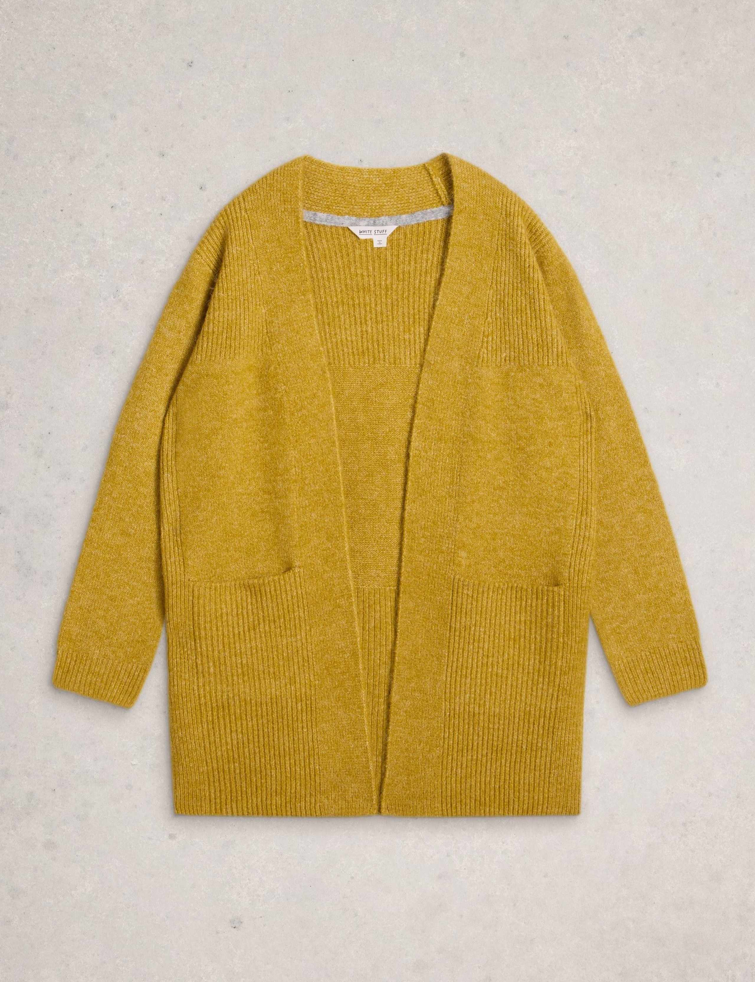 Rib Detail Edge to Edge Longline Cardigan 2 of 6