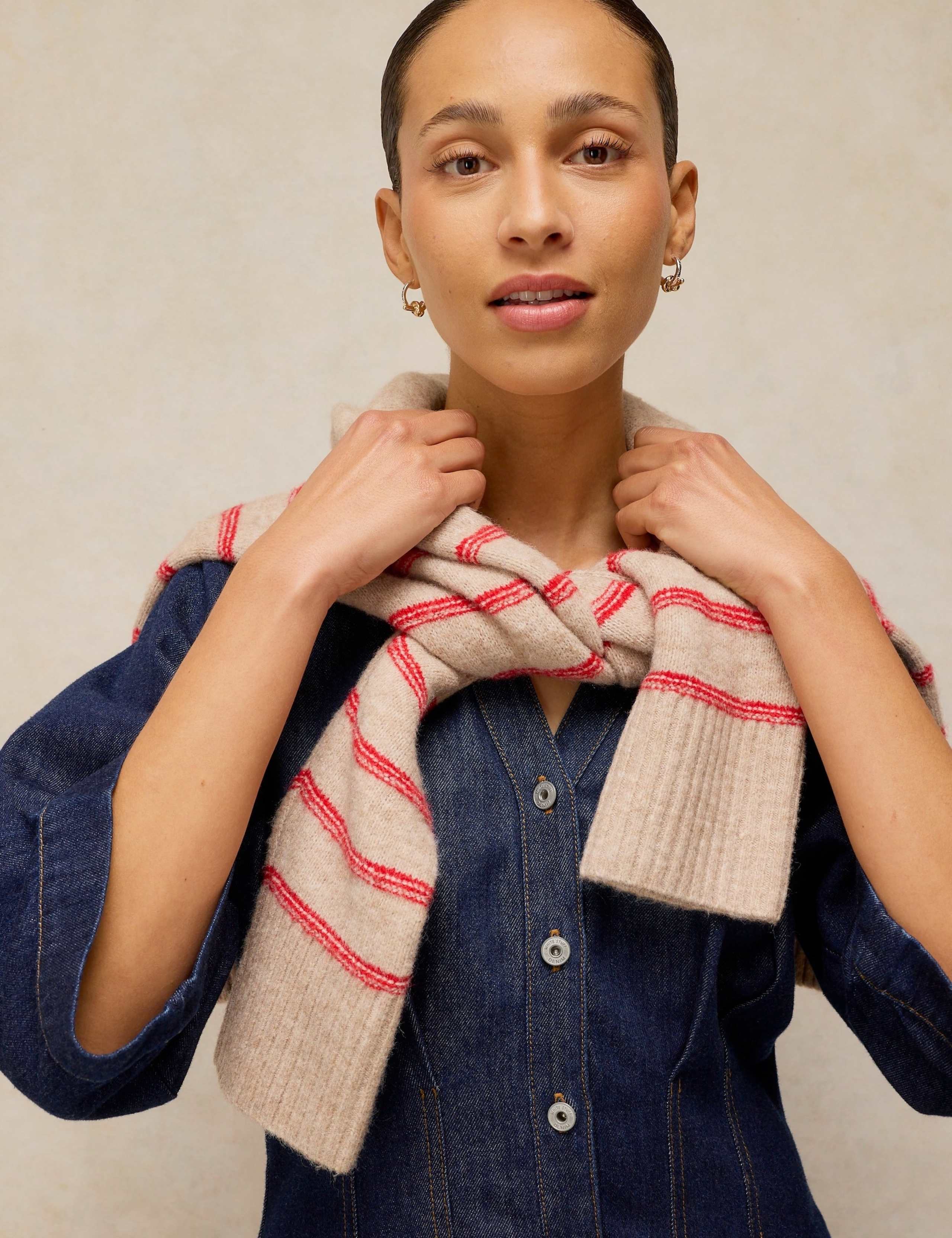 Denim Midi Shirt Dress 5 of 6