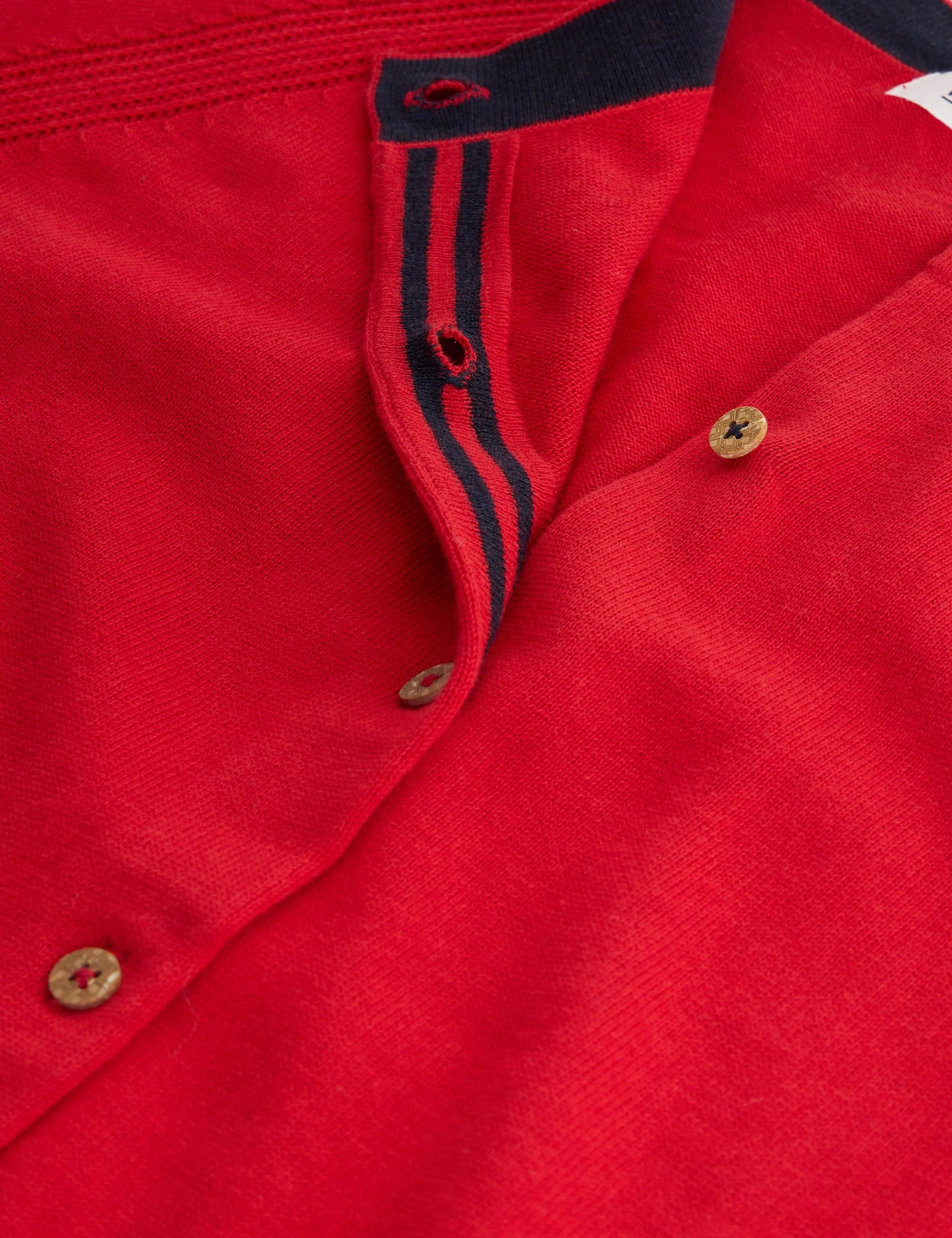 Cotton Round Neck Cardigan 5 of 6