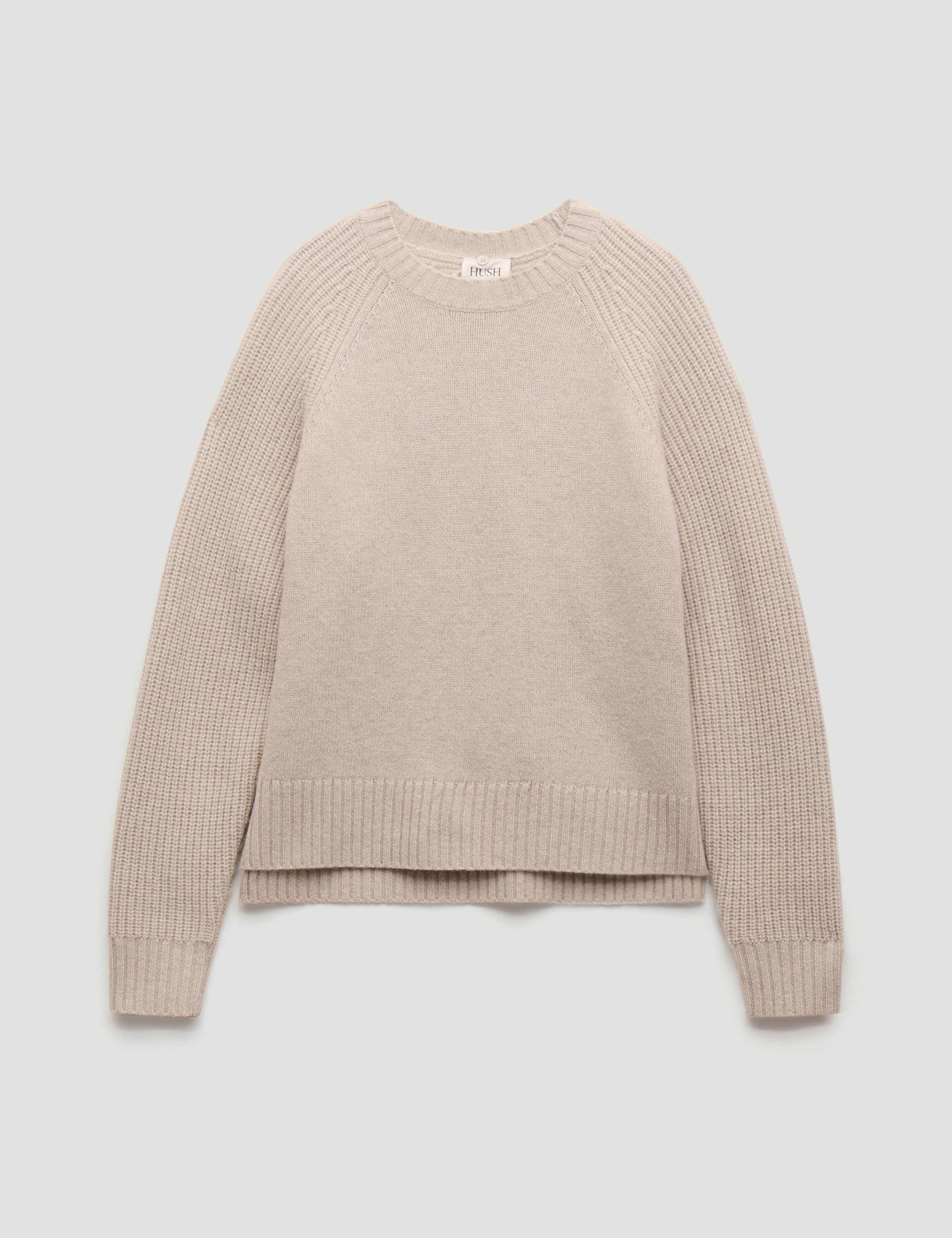 Pure Merino Wool Detachable Roll Neck Jumper 2 of 5