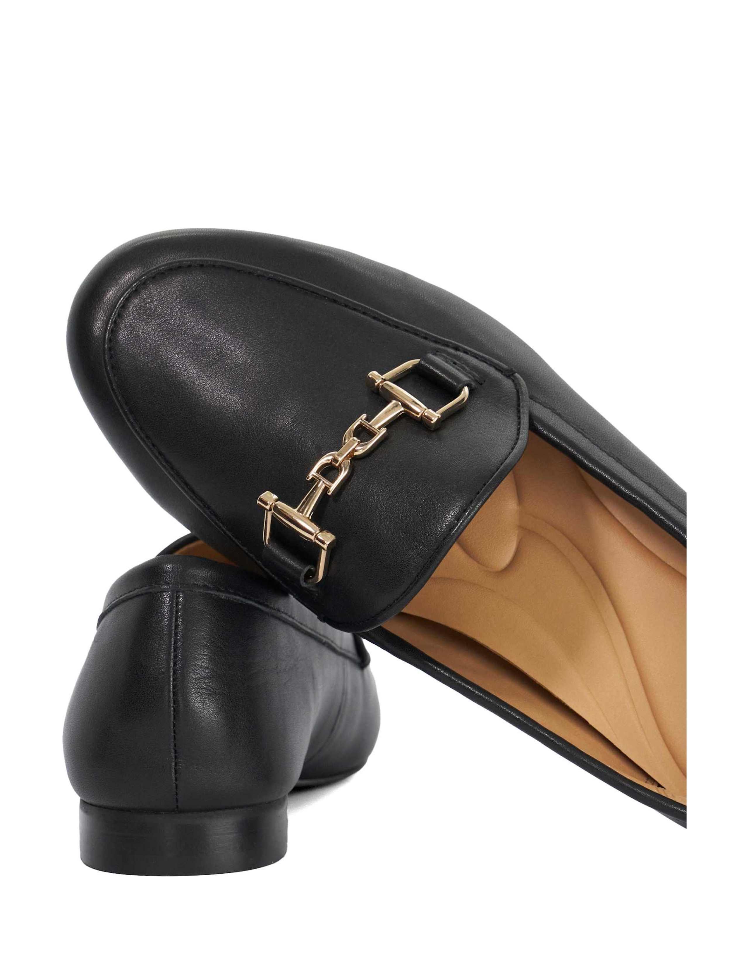 Wide Fit Leather Slip On Loafers 5 of 5