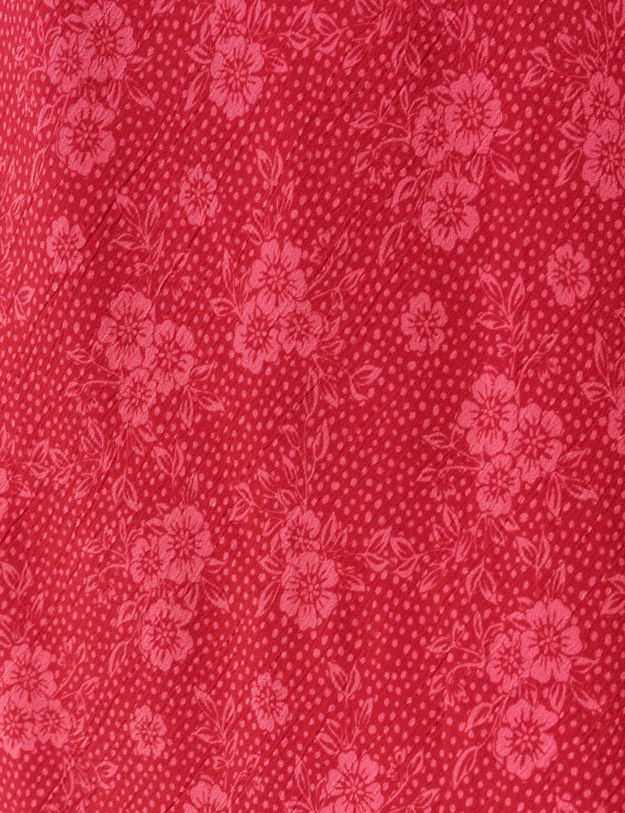 Crepe Floral Midi Slip Dress 4 of 6