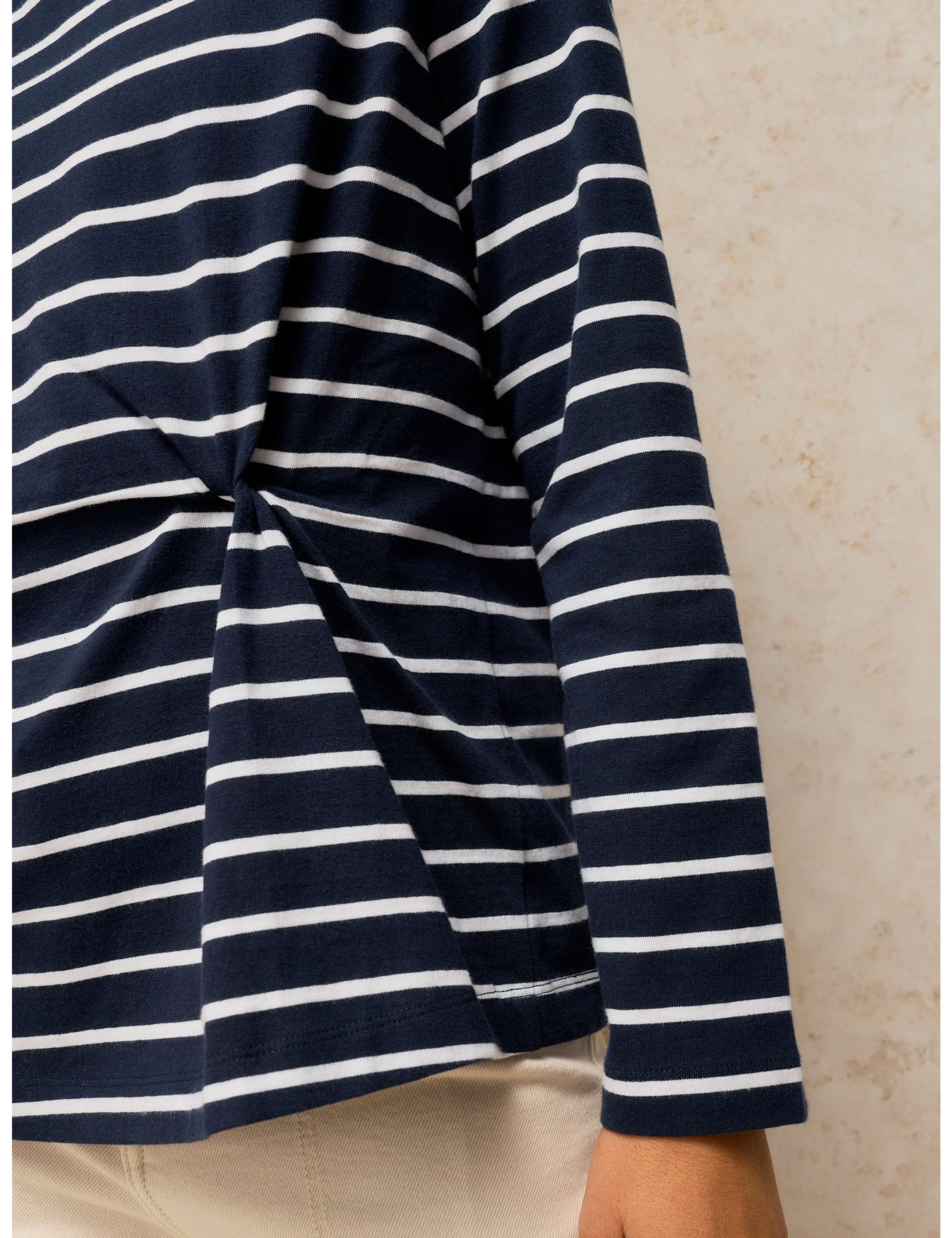 Pure Cotton Collared Twist Front Top 5 of 6