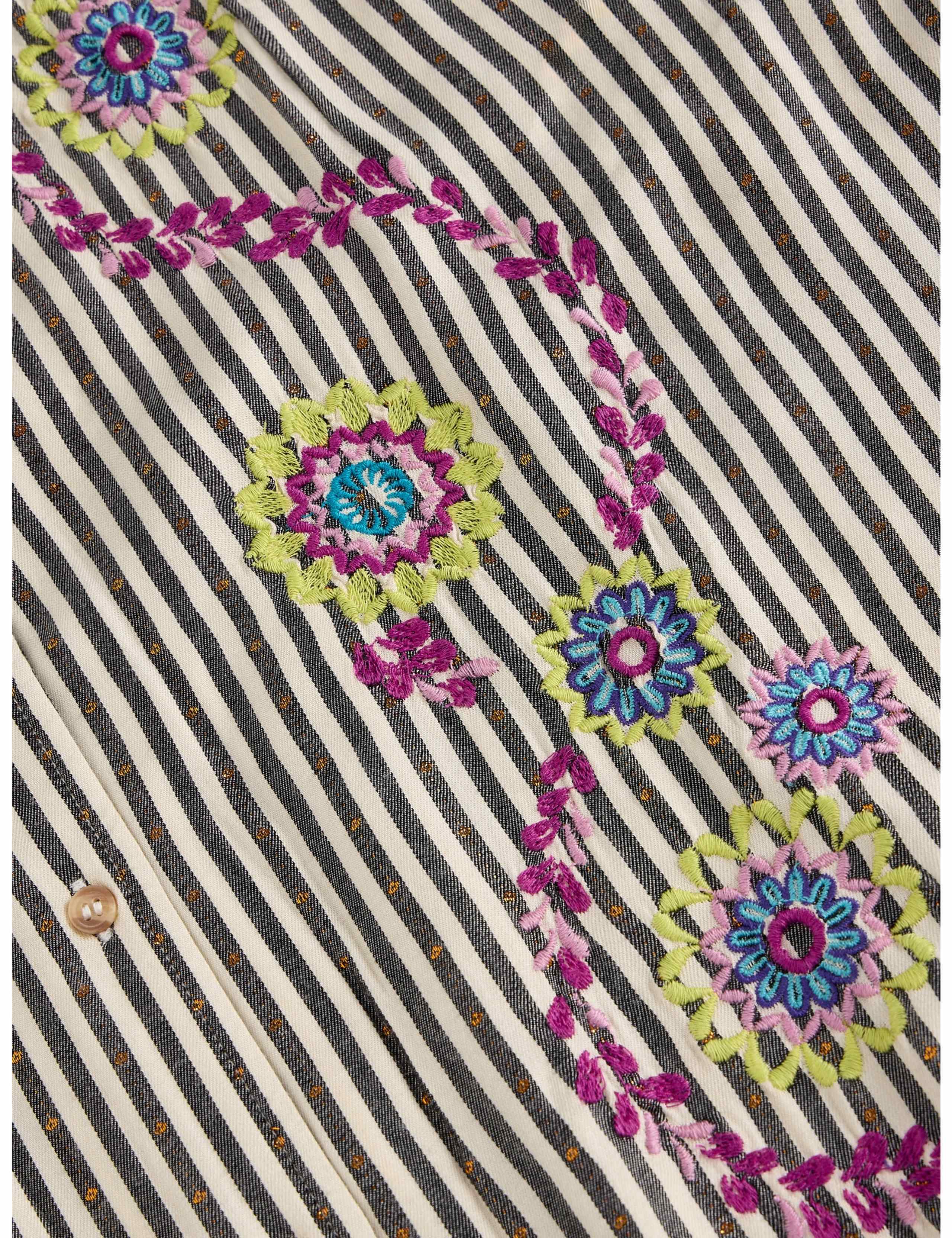 Embroidered Collared Shirt 6 of 6