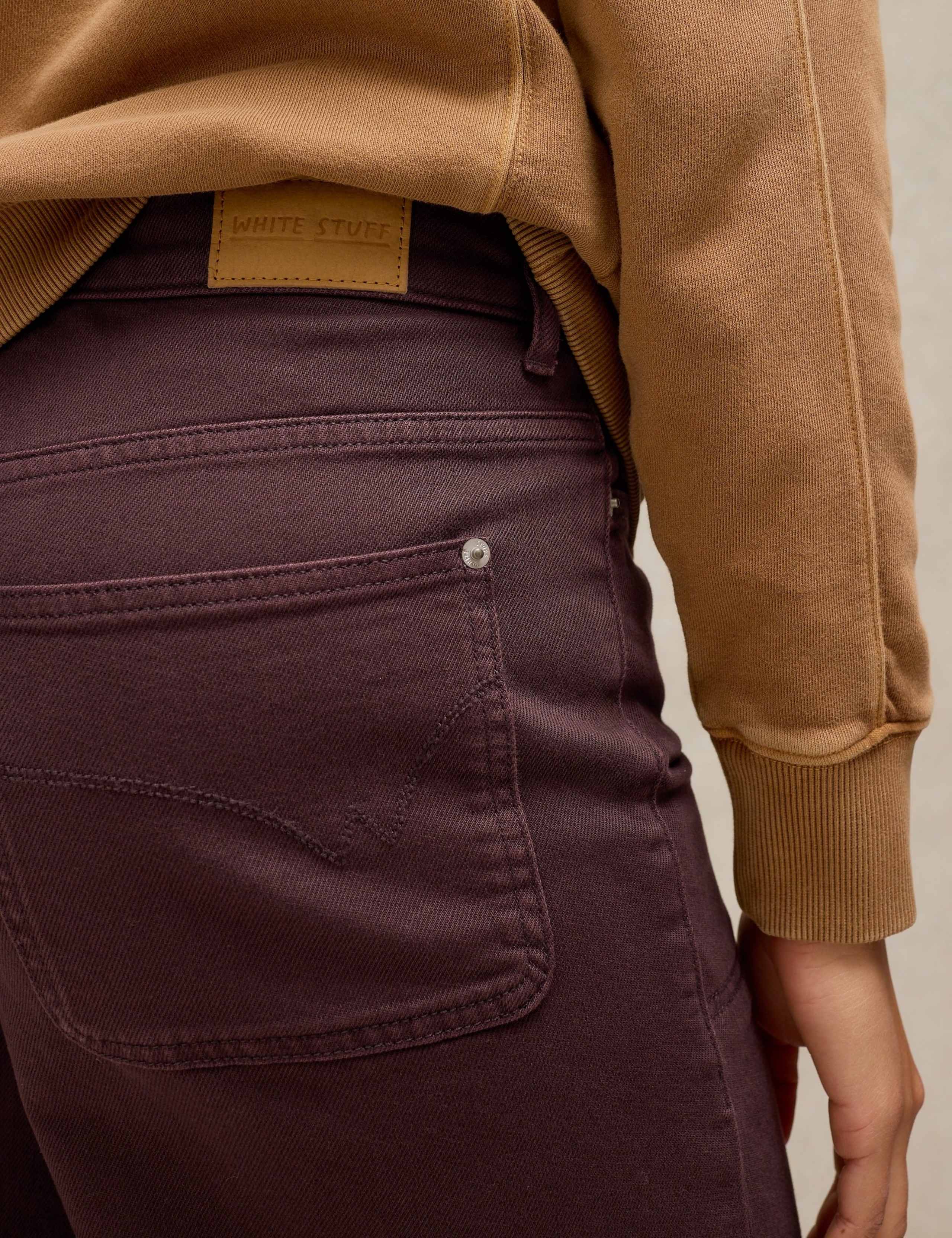 Mid Rise Wide Leg Cropped Jeans 6 of 6